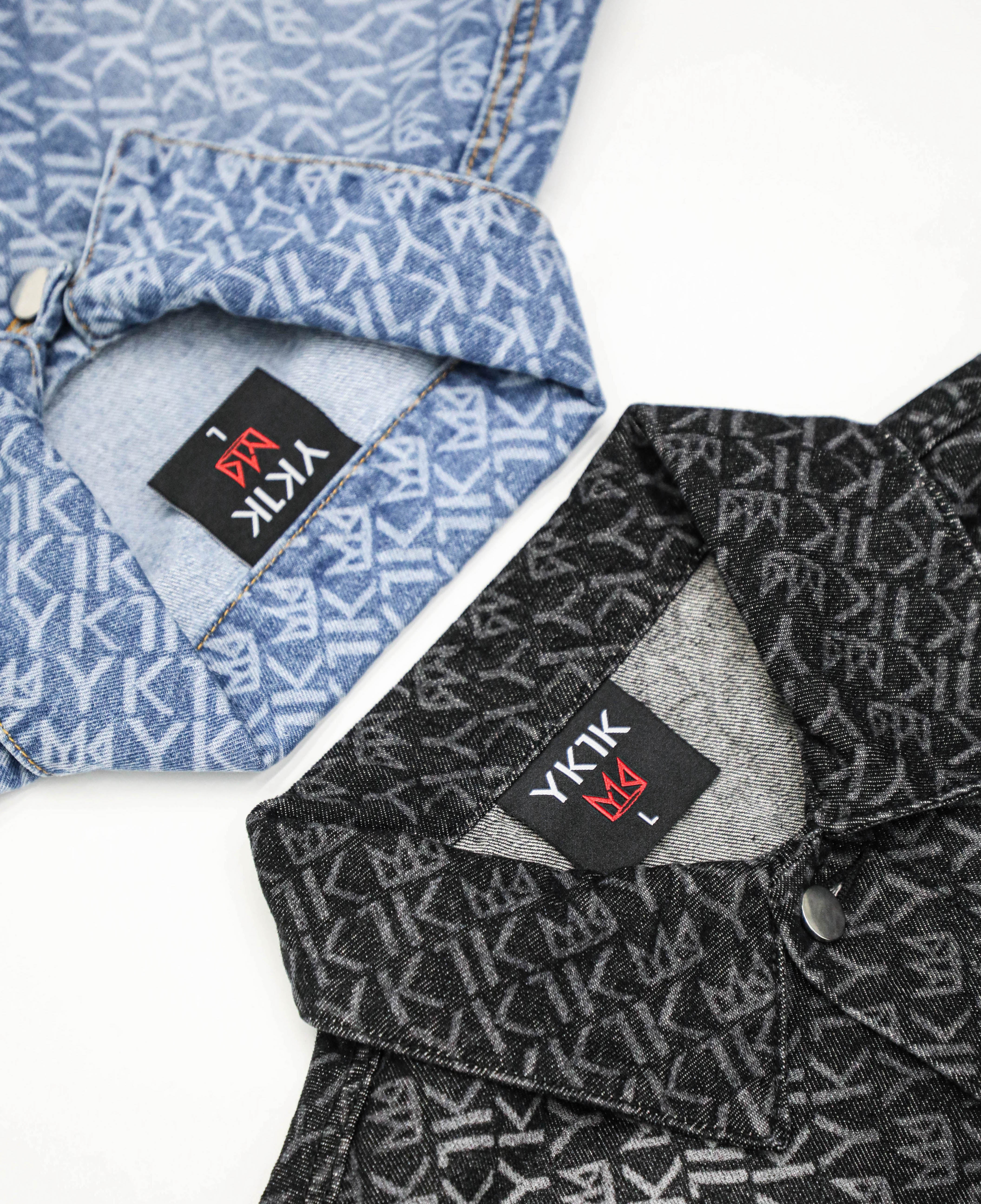 YK1K Crown Monogram Denim Jacket