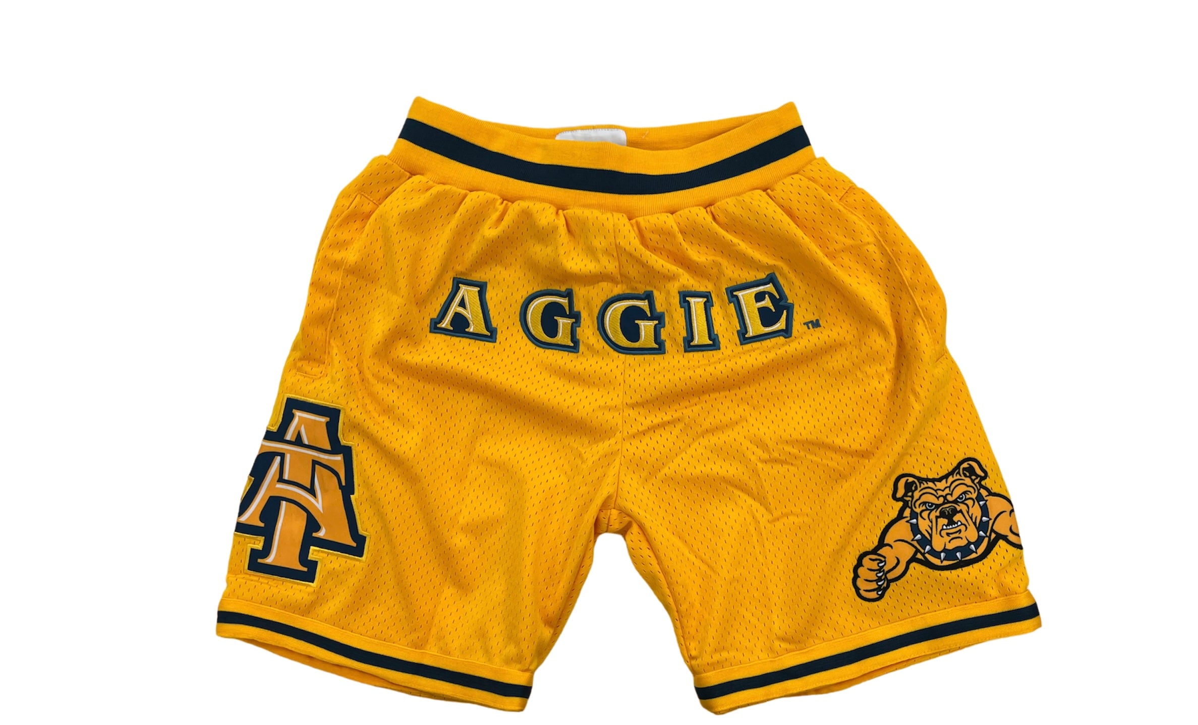 NCAT AGGIE BASKETBALL SHORTS GOLD PRE-ORDER