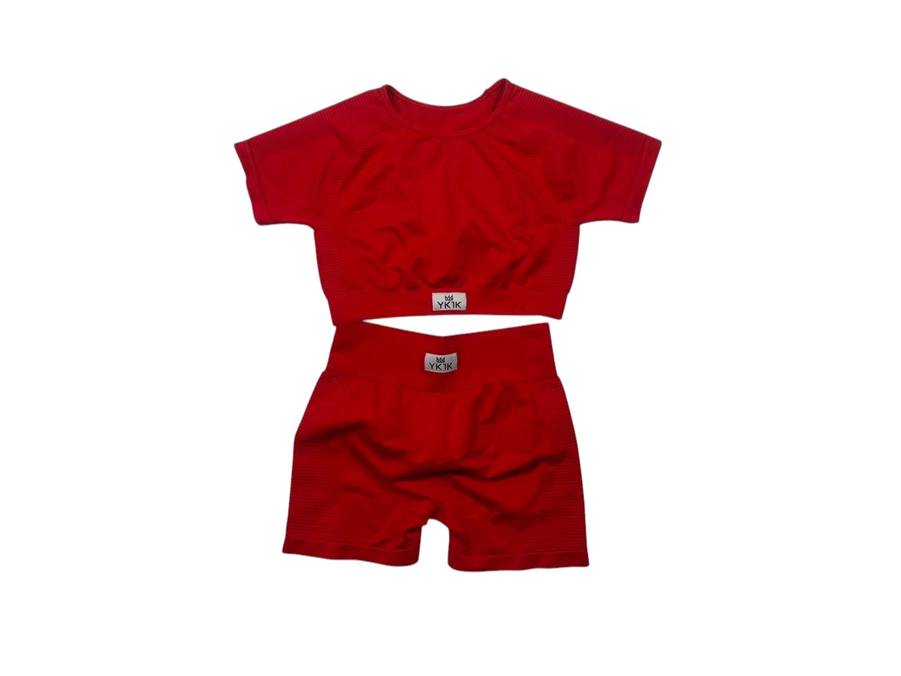 YK1K Women's 2 Piece seamless bodysuit Set
