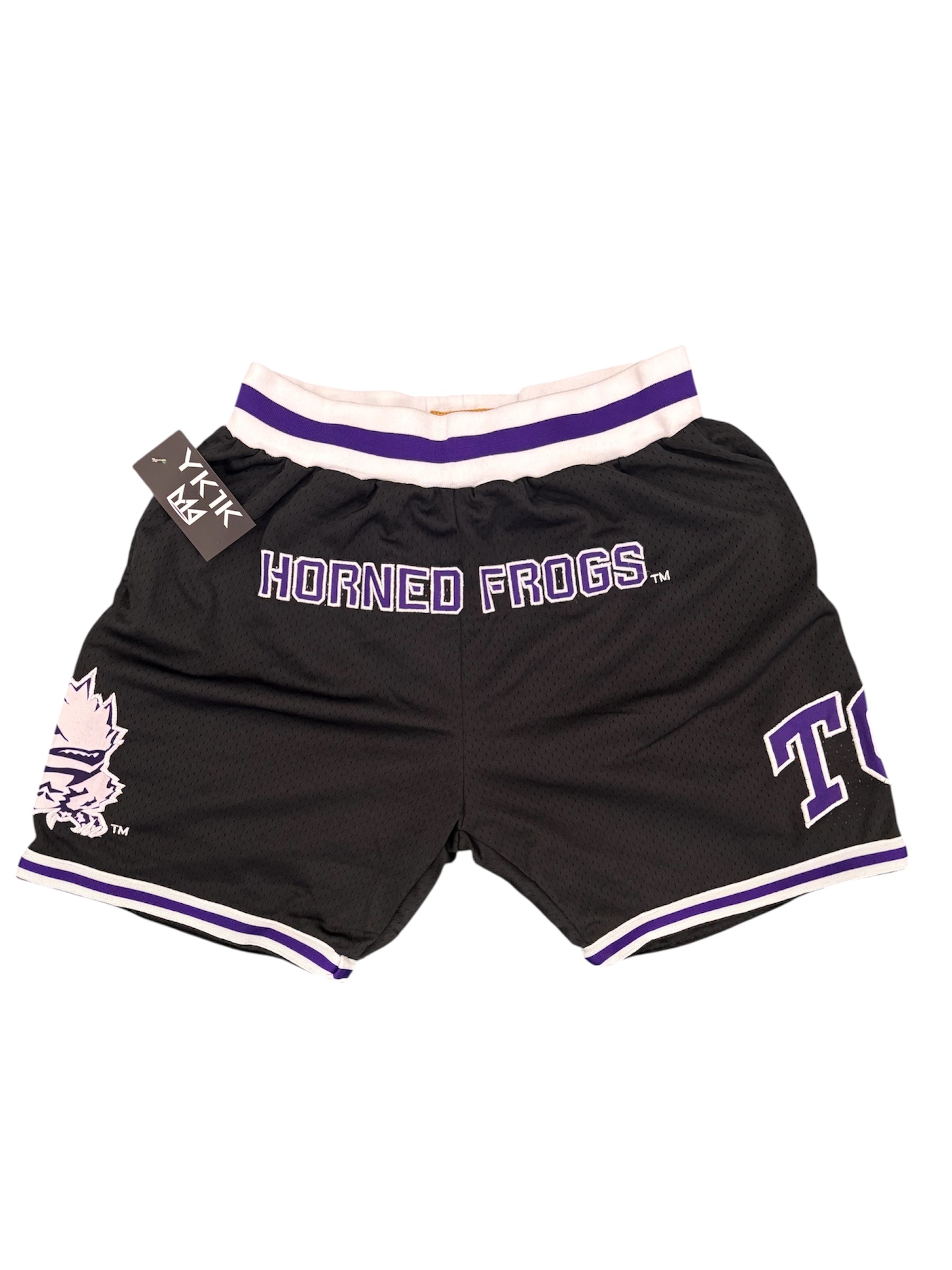TCU Basketball Shorts BLACK