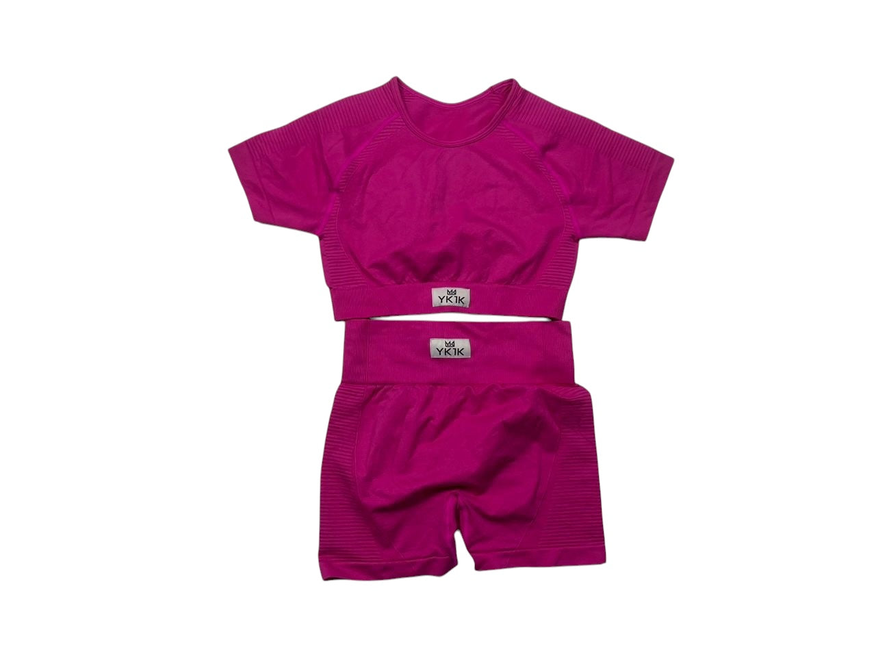 YK1K Women's 2 Piece seamless bodysuit Set