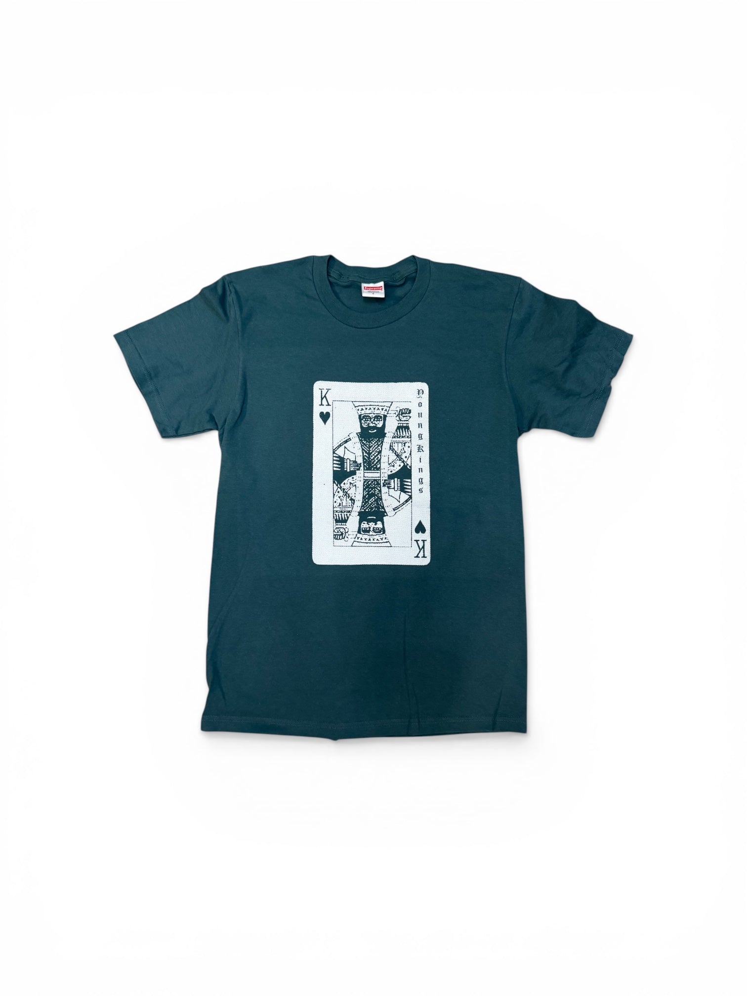 SUPREME YK1K KING OF HEARTS T-SHIRT Forest Green