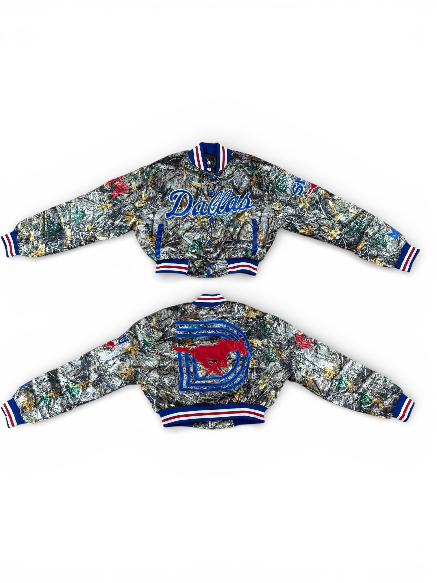SMU Camo Jacket Cropped