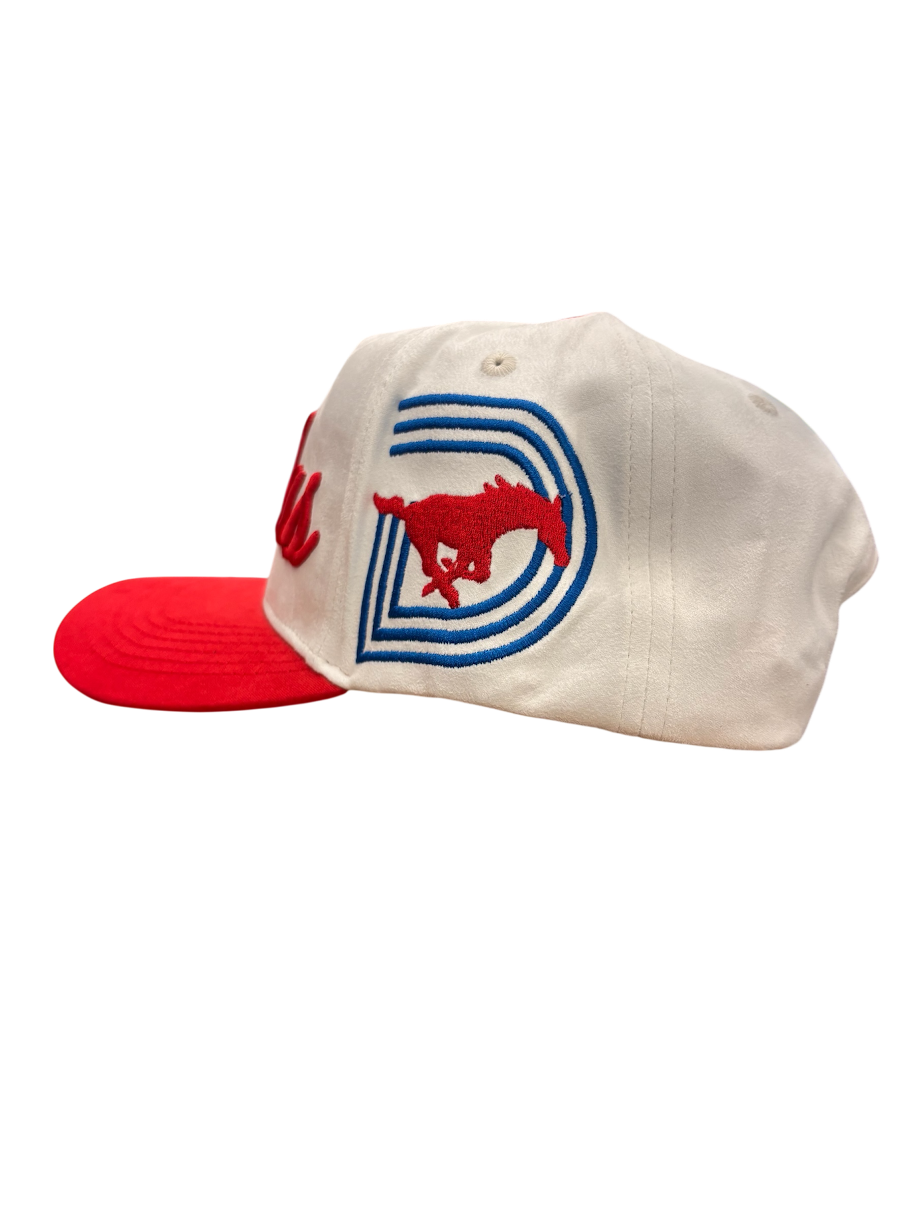 RED/CREME SMU HAT SUEDE
