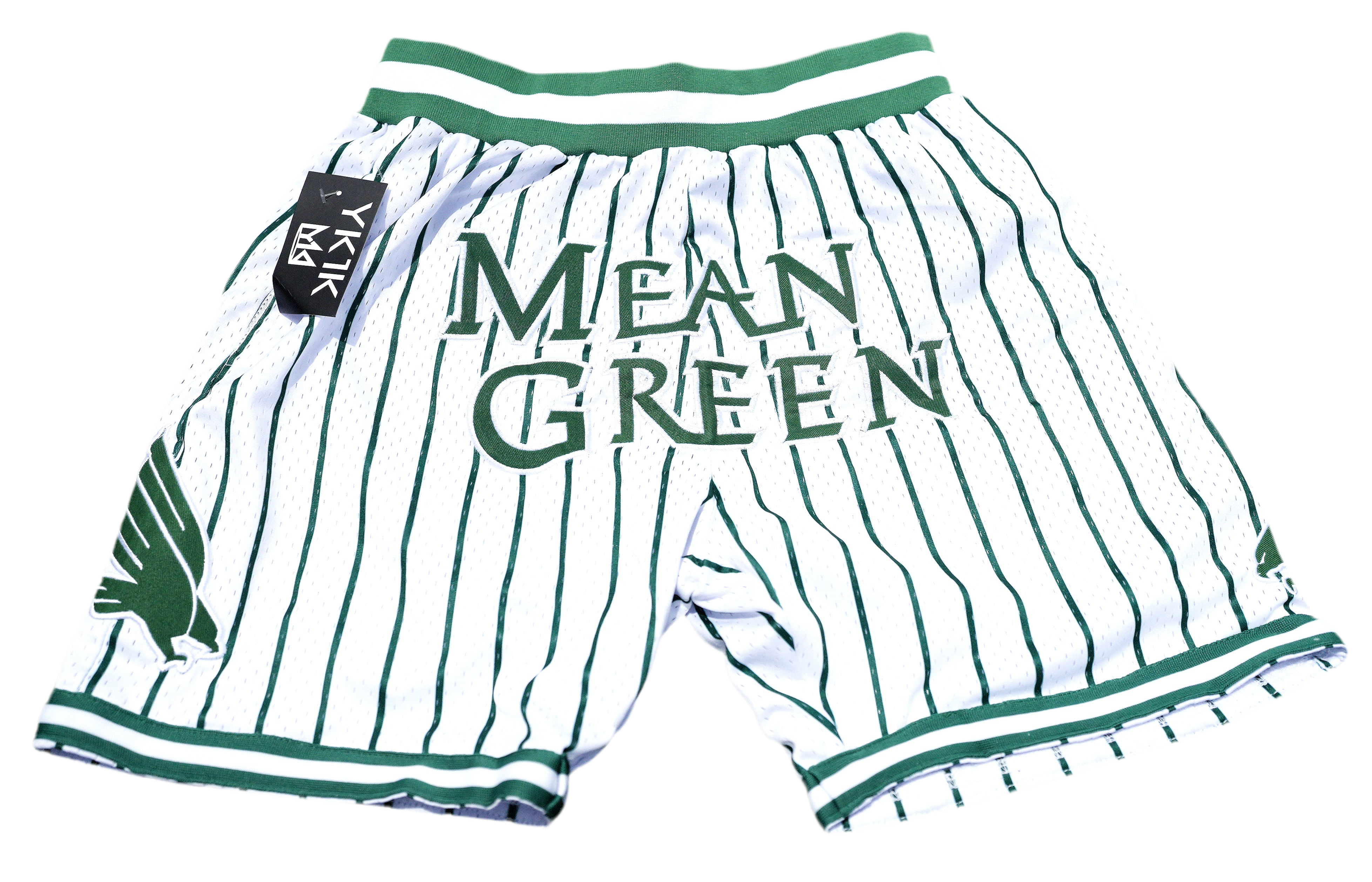 UNIVERSITY OF NORTH TEXAS WHITE GREEN PINSTRIPES PRE-ORDER
