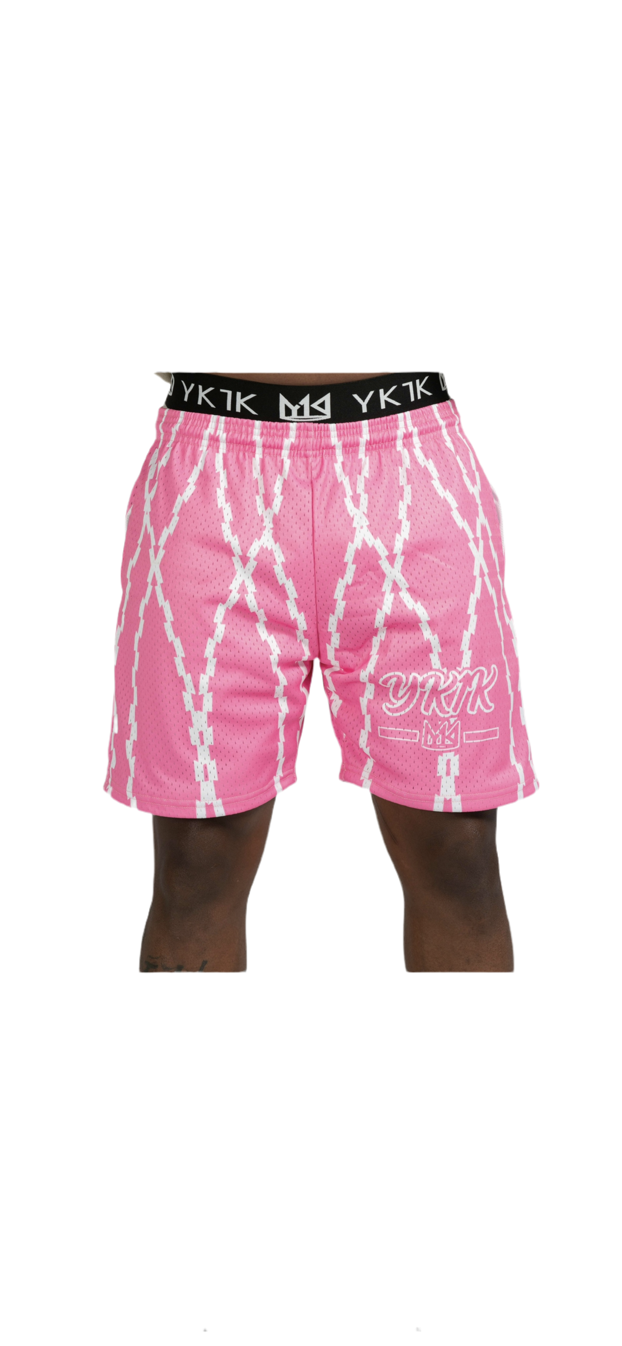King Daddy Basketball Shorts YK1K Pink