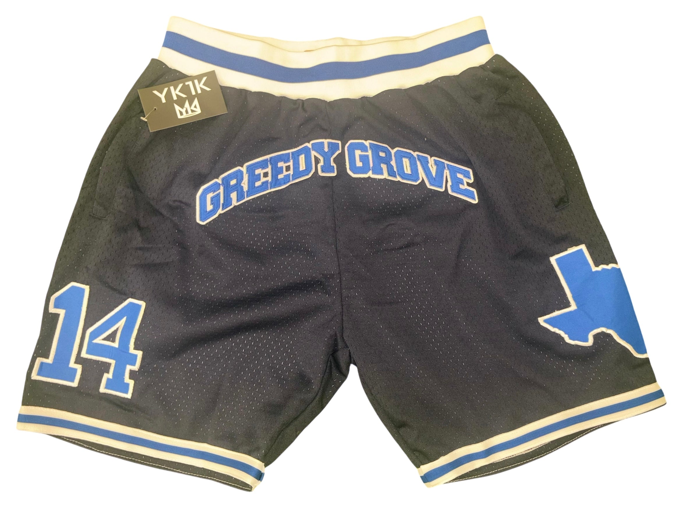 GREEDY GROVE BASKETBALL SHORT NAVY