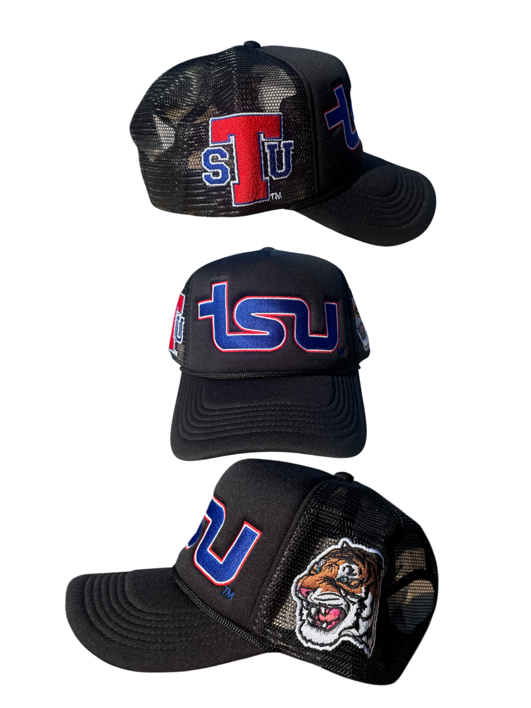 TSU TRUCKER HAT BLACK 2.0