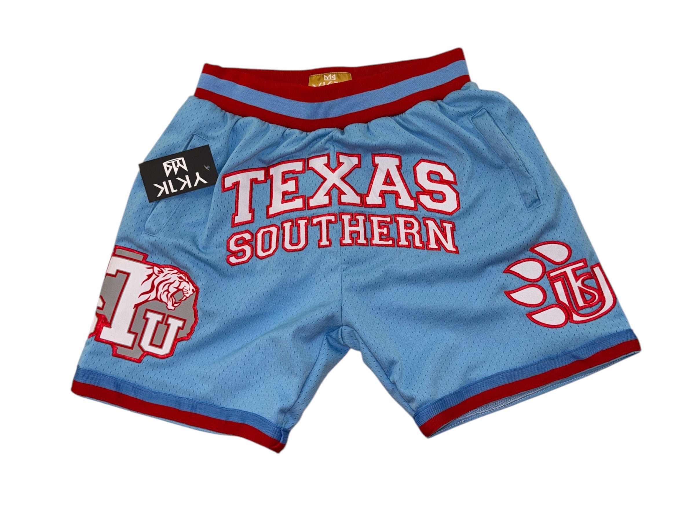 Texas Southern BASKETBALL SHORTS BABY BLUE