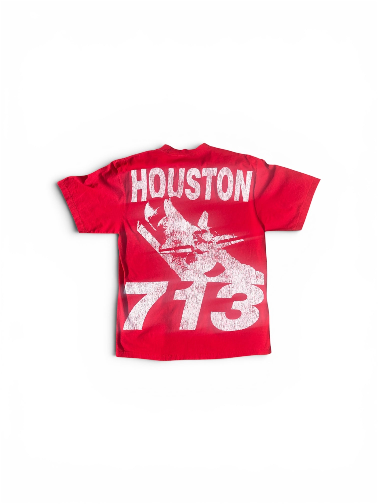 Houston 713 TSHIRT RED