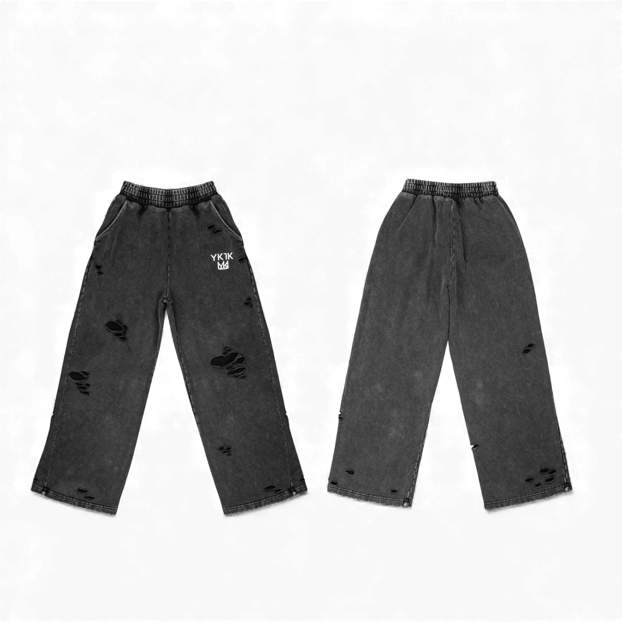 Midnight Legacy Distressed Joggers
