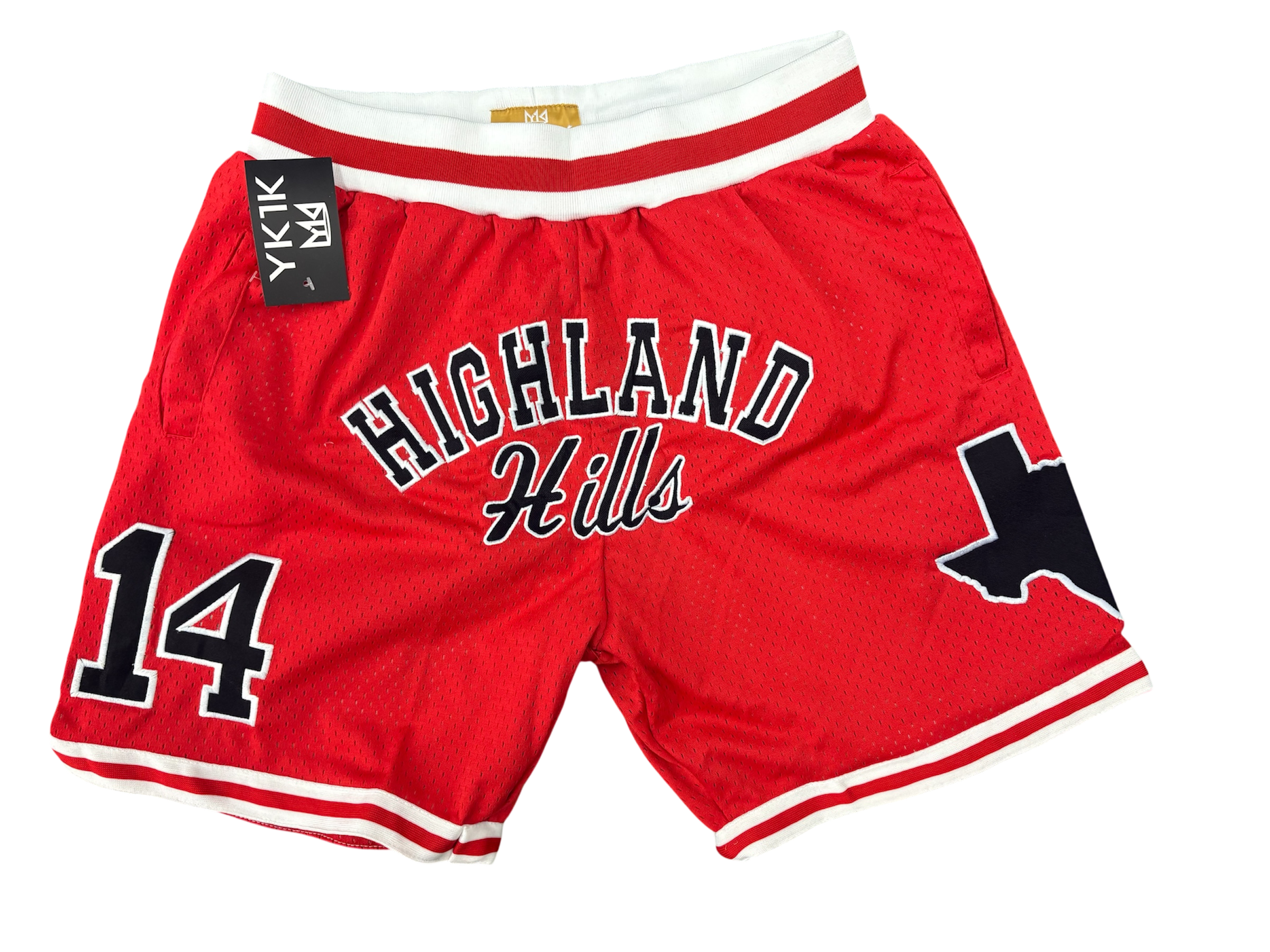 HIGHLAND HILLS BASKETBALL SHORT RED