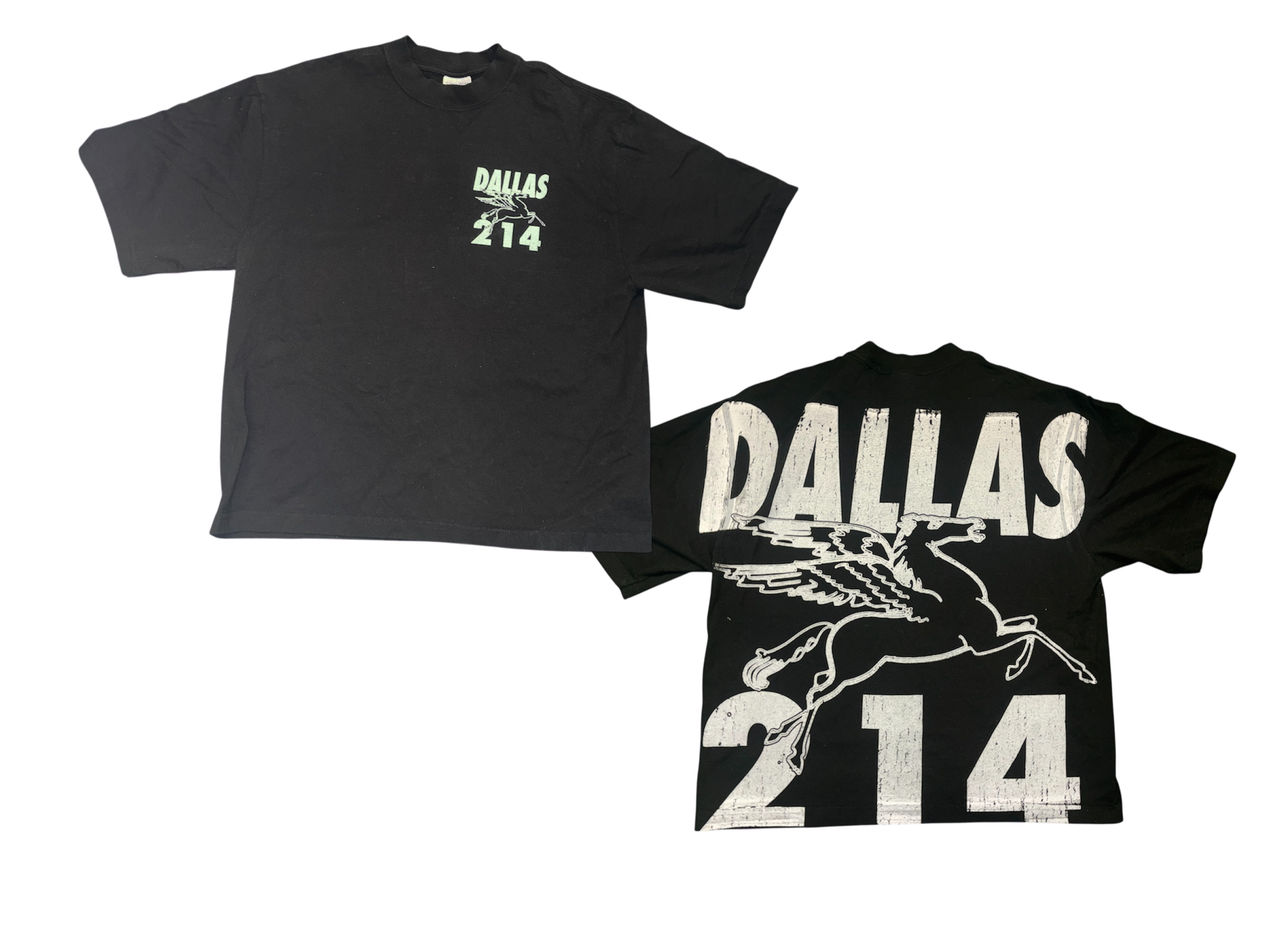 Dallas Tshirt 214 Black and White