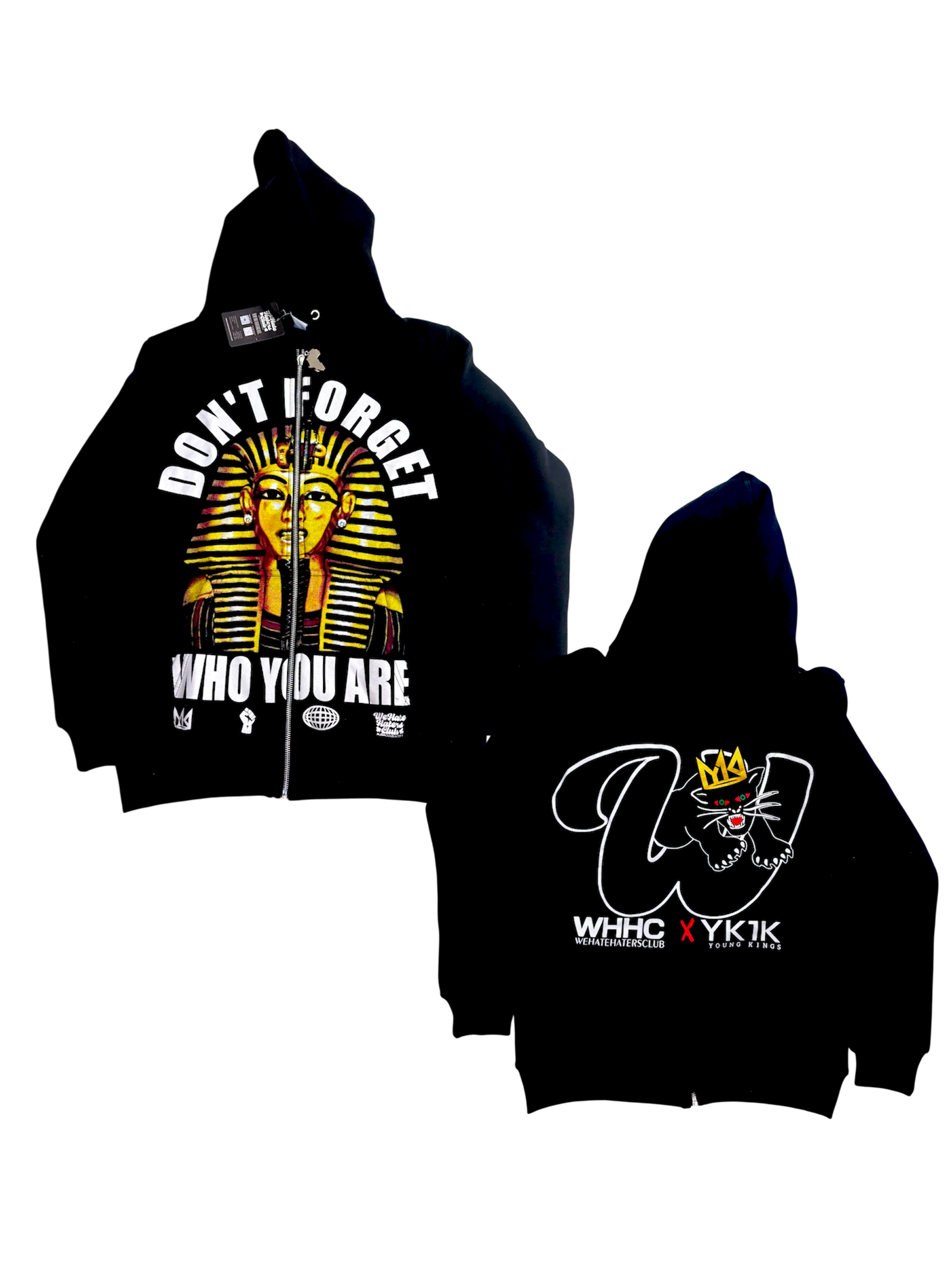 WE HATE HATERS X YK1K ZIPUP