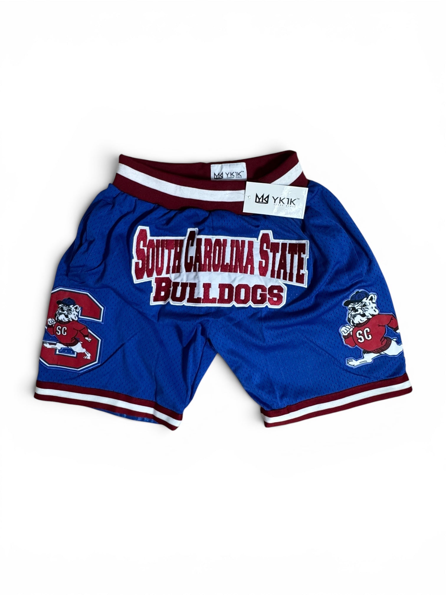 SOUTH CAROLINA STATE BASKETBALL SHORTS BLUE