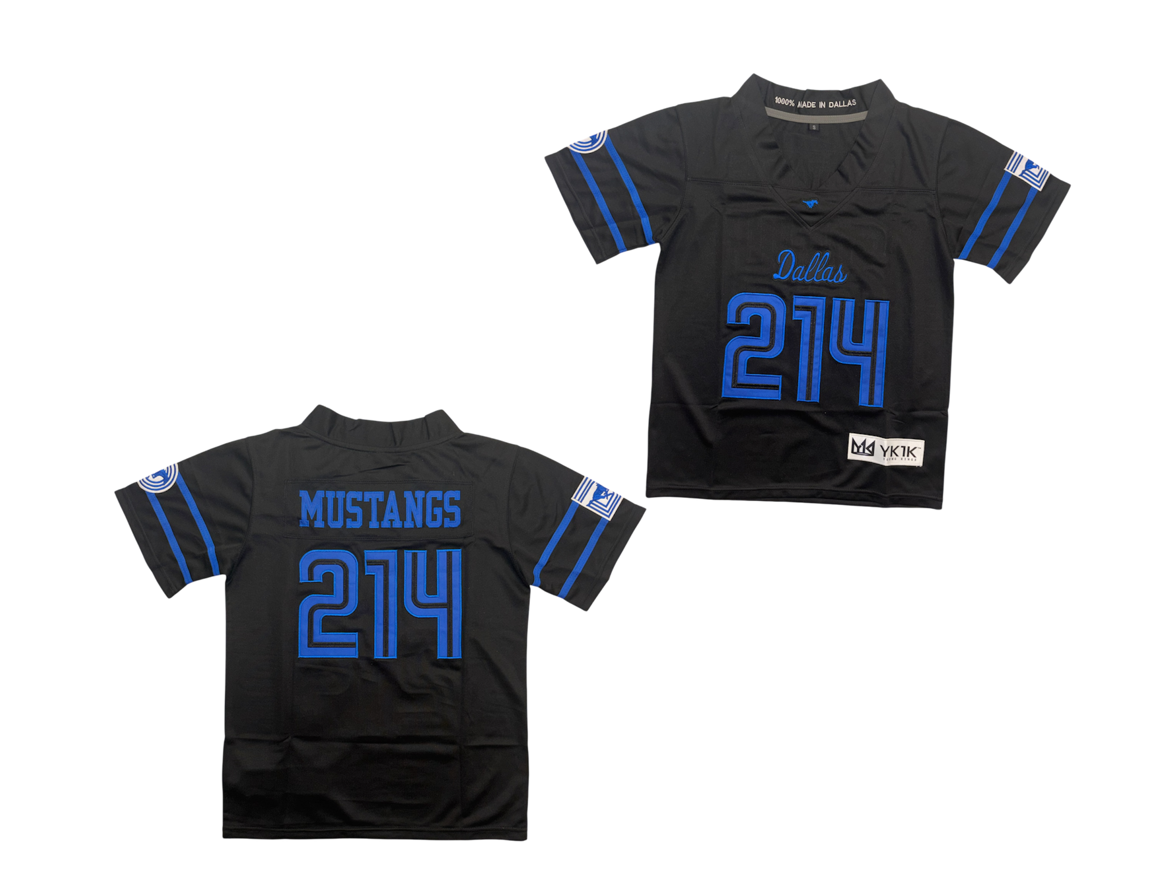 SMU FOOTBALL YOUTH JERSEY CHILDREN BLACK