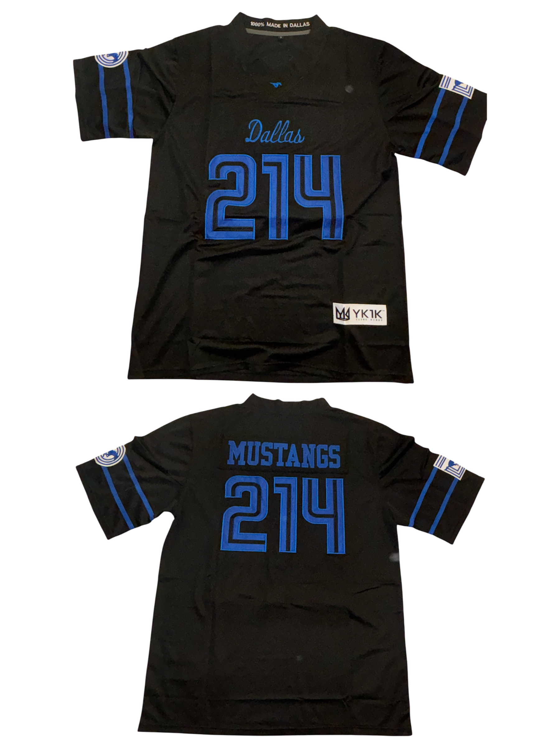 SMU 214 FAN JERSEY BLACK