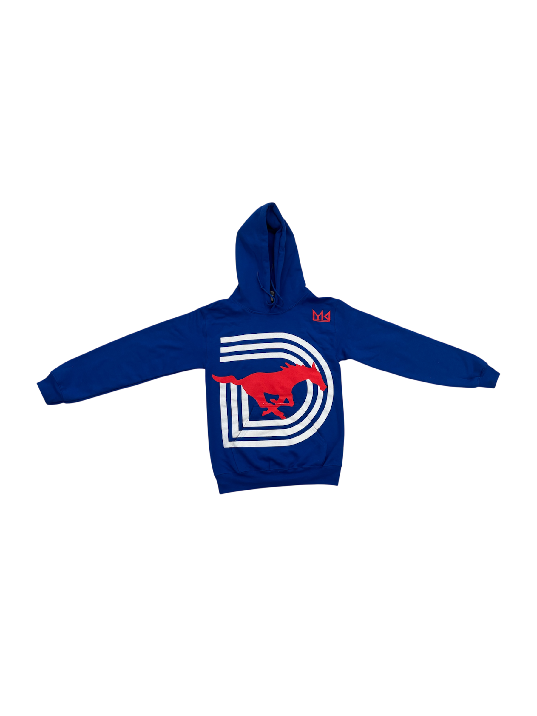 Blue SMU HOODIE