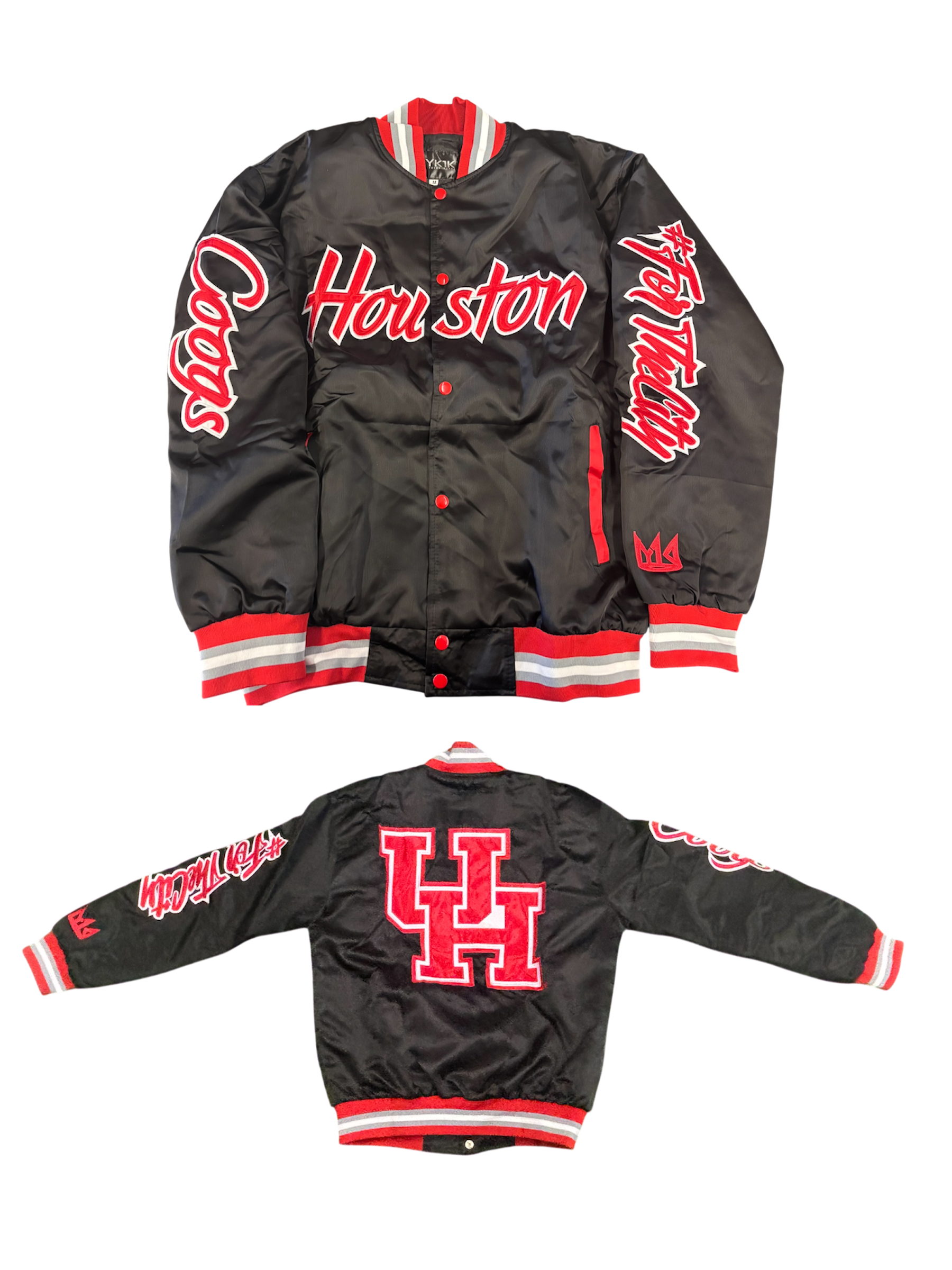 Houston VARSITY JACKET BLACK