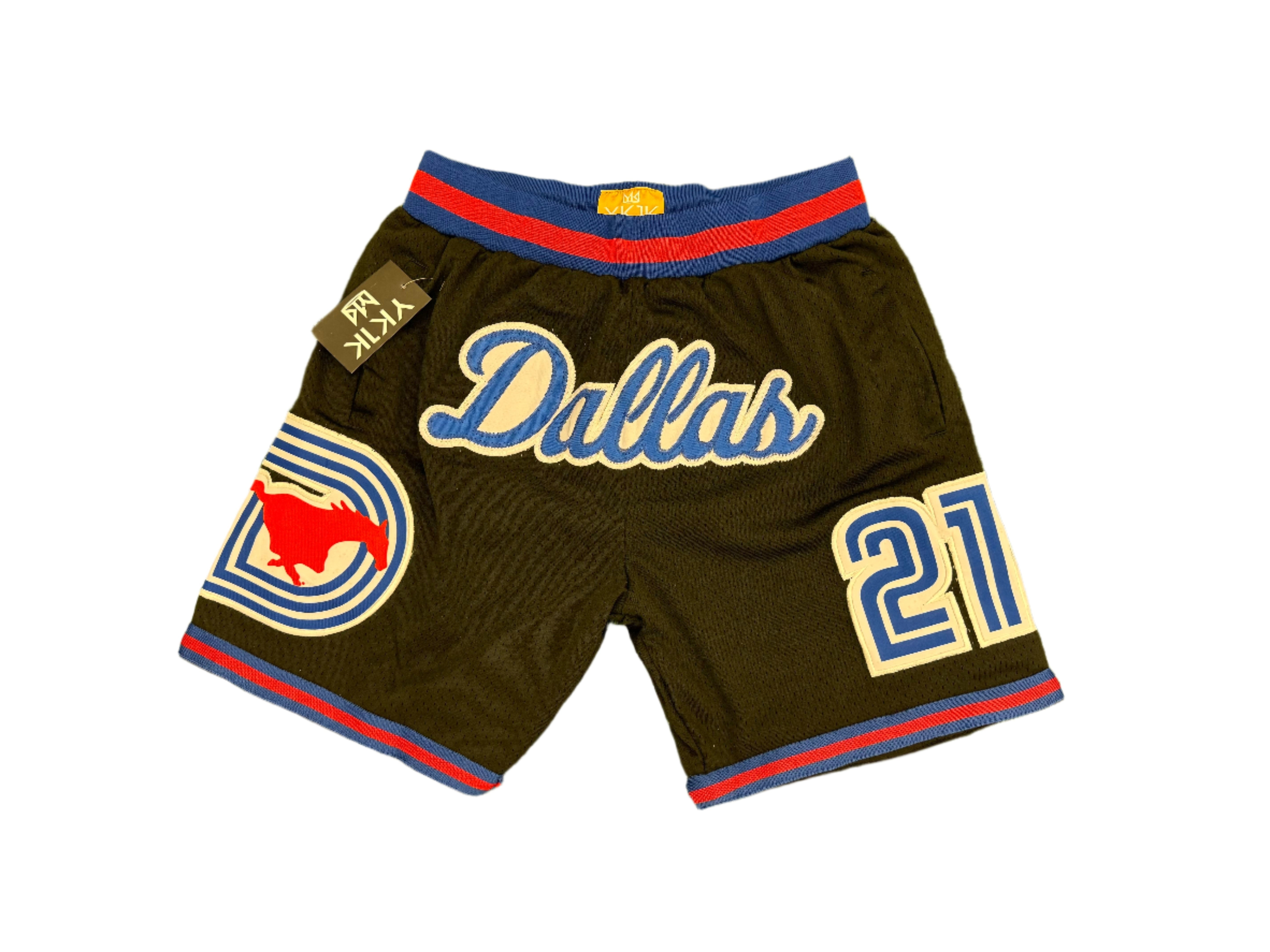 SMU Basketball Shorts BLACK PRE-ORDER