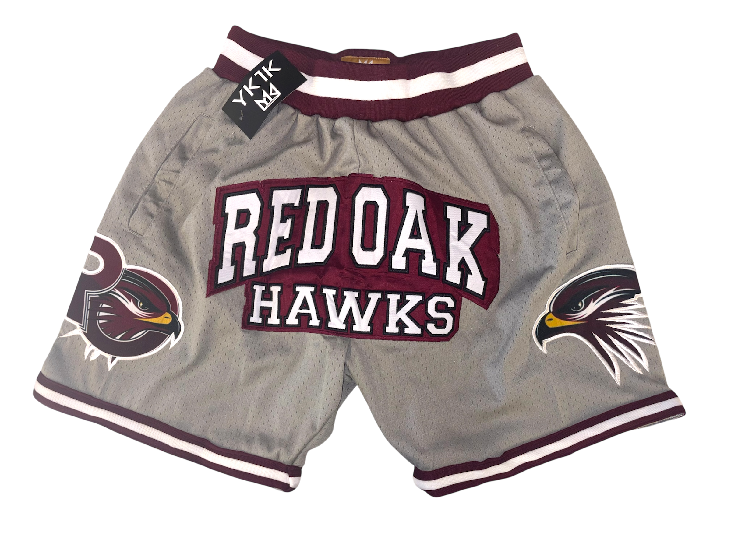 Red Oak Basketball Shorts Grey