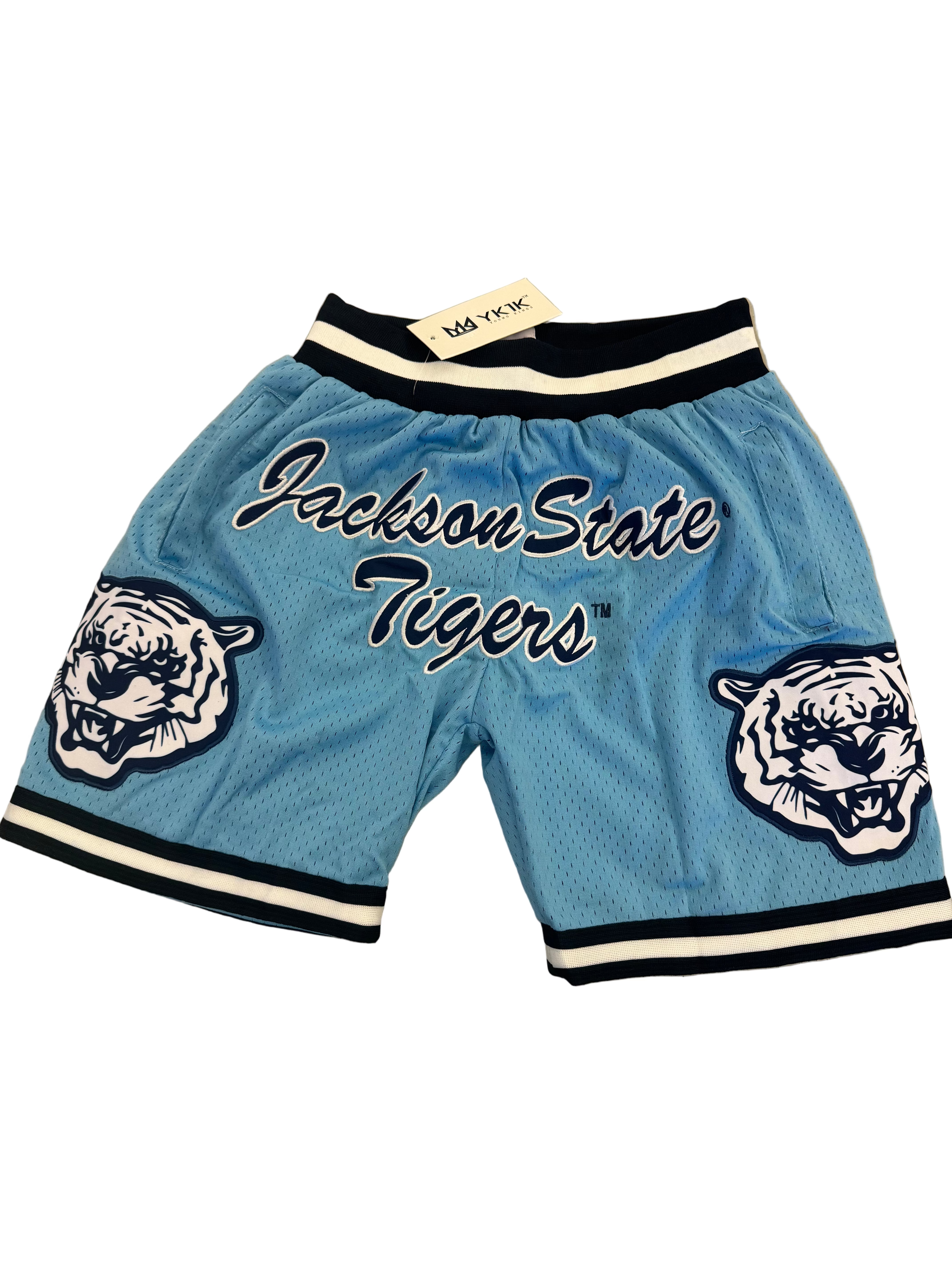 Jackson State Basketball Shorts Carolina Blue PRE-ORDER