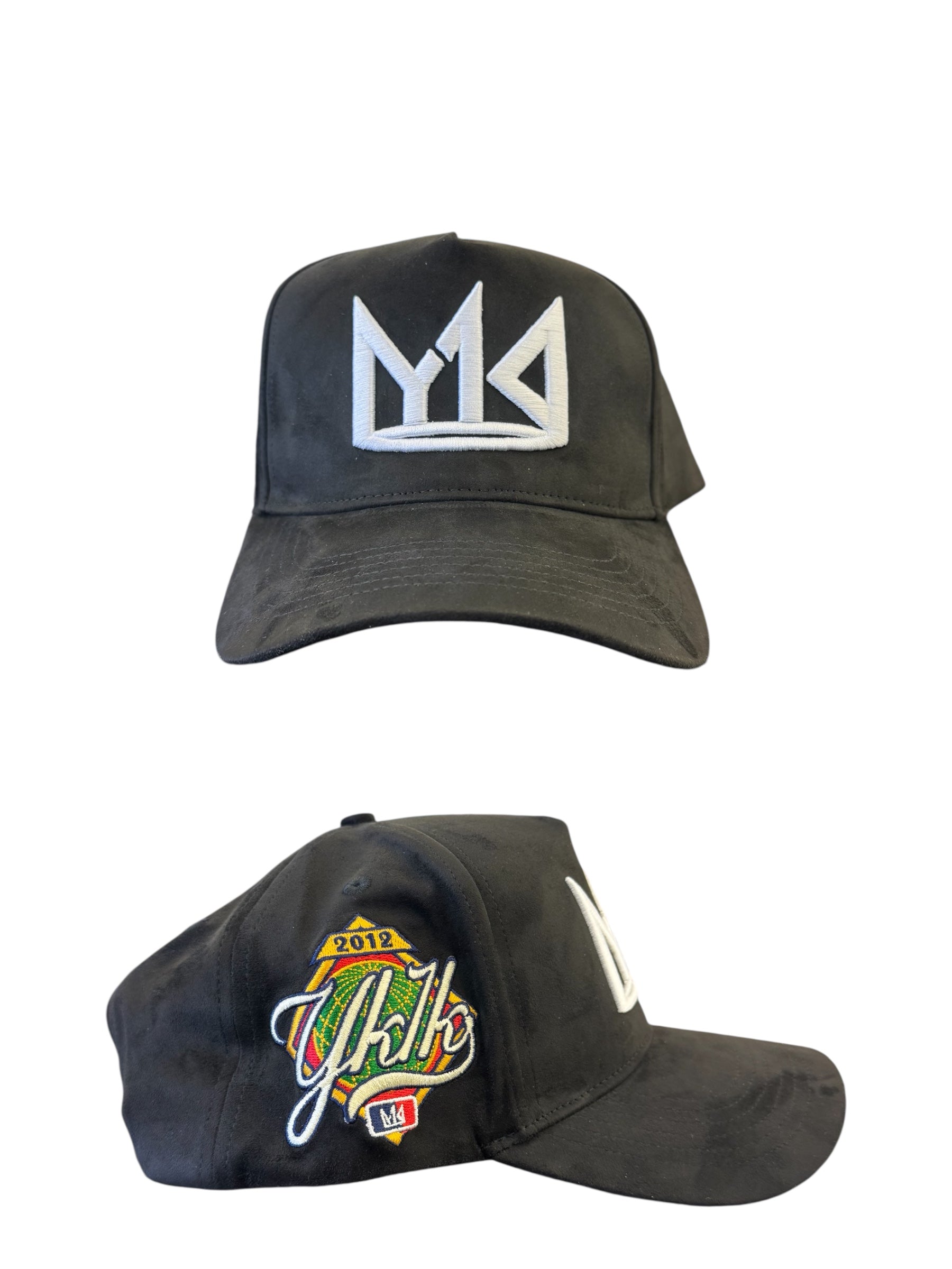 YK1K Crown Logo Black Hat
