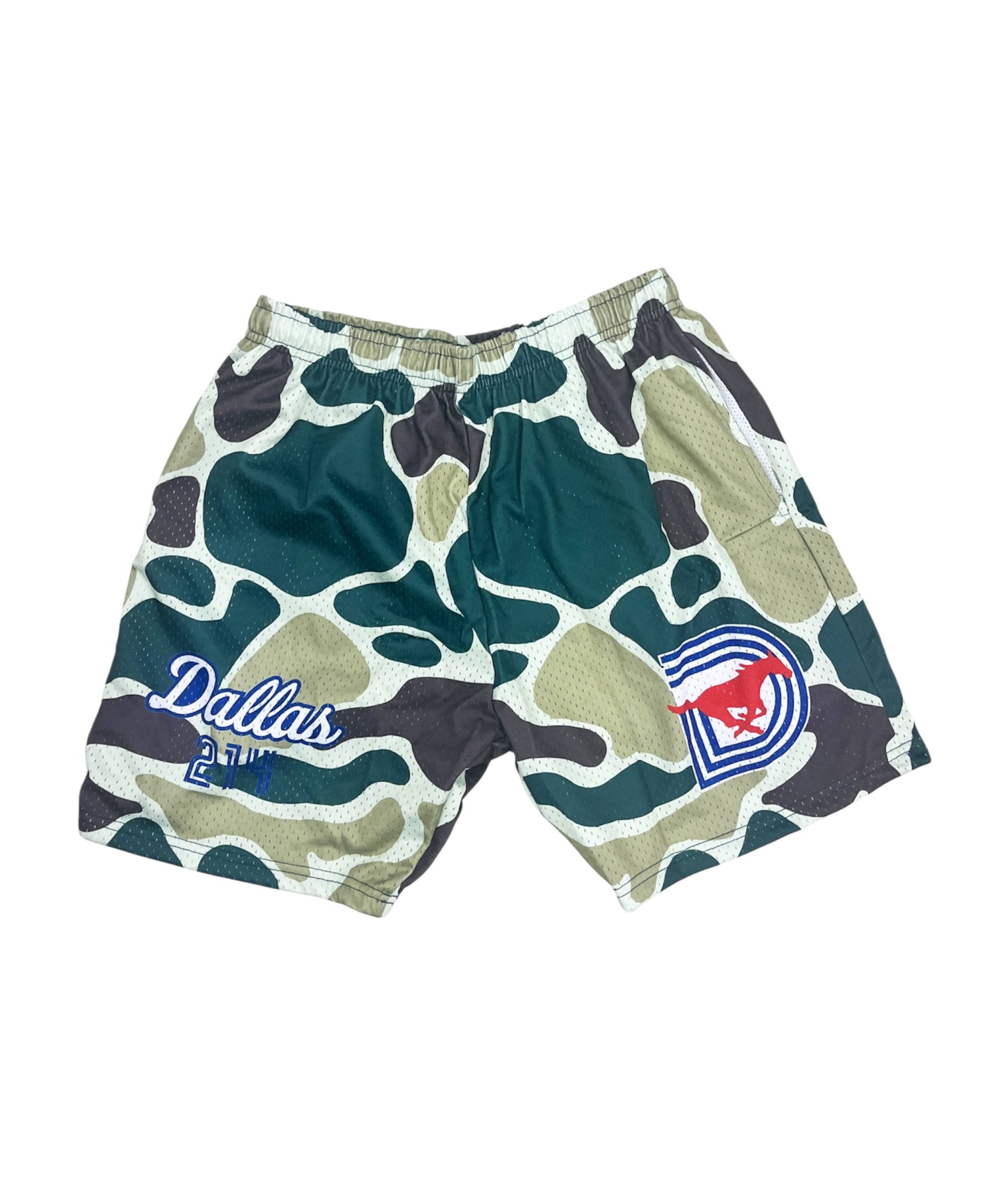 SMU Mesh Basketball Shorts CAMO