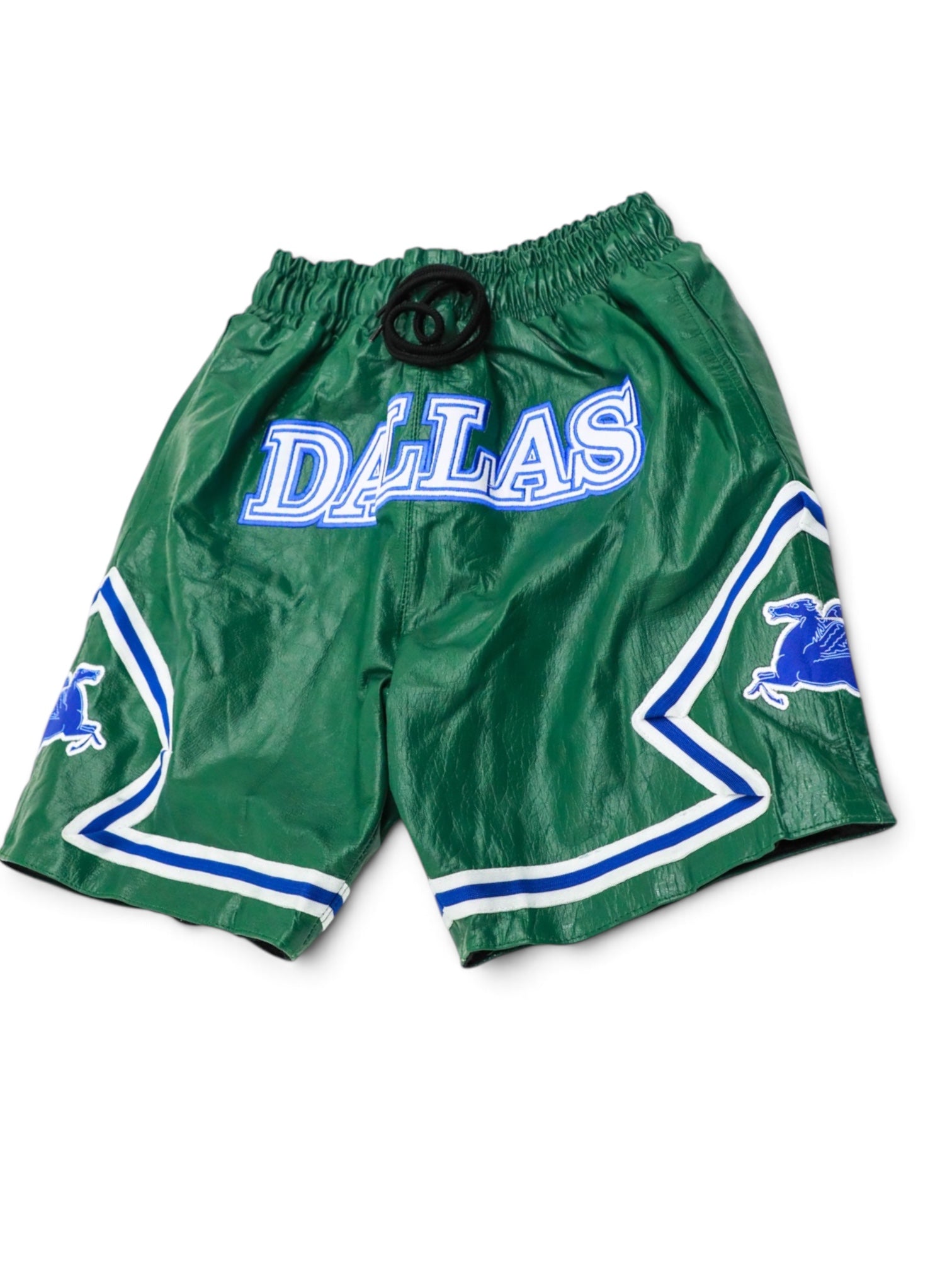 THIS IS DALLAS Basketball Shorts LEATHER GREEN