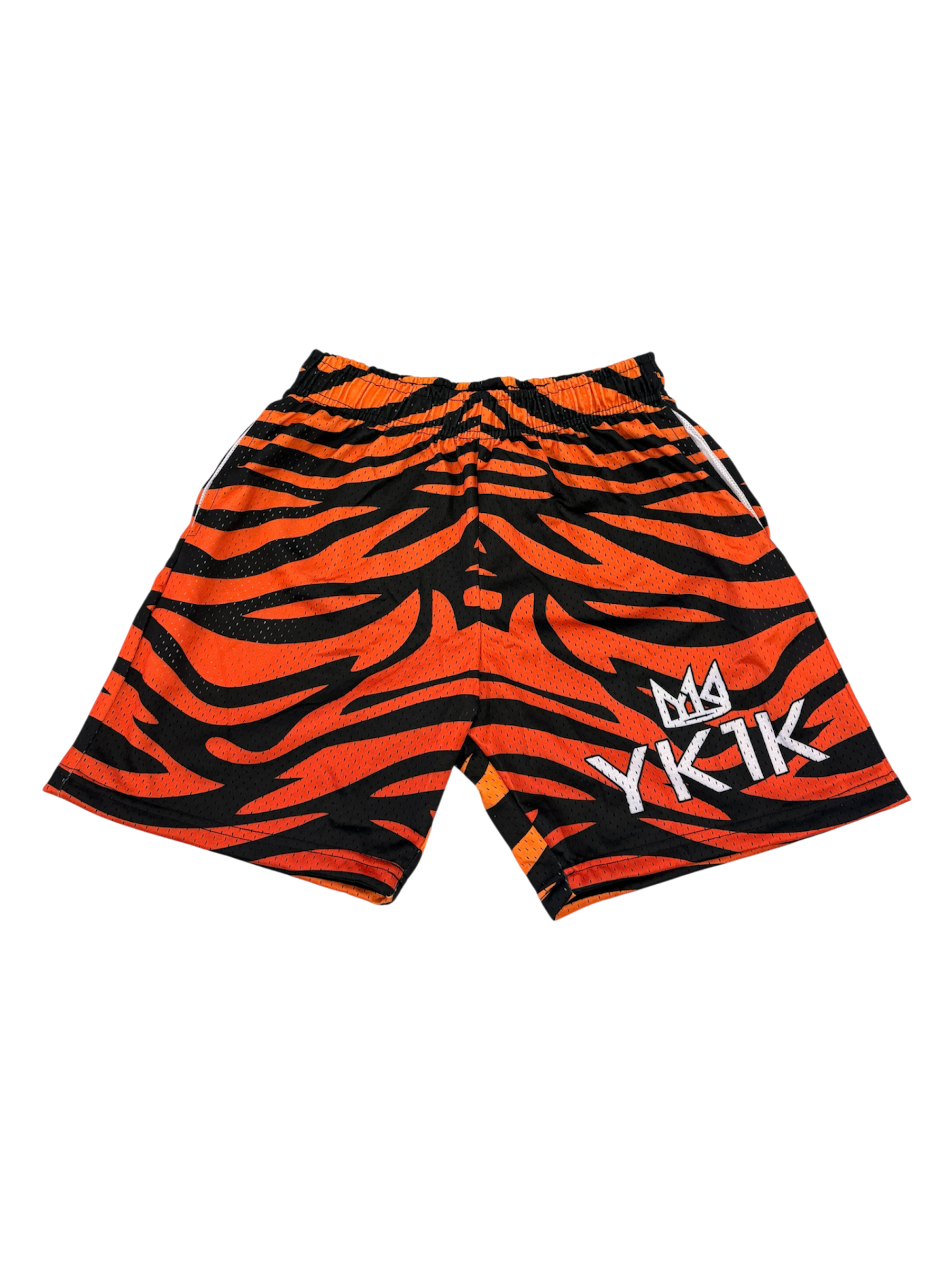 King Daddy Basketball Shorts YK1K Tiger Scratch