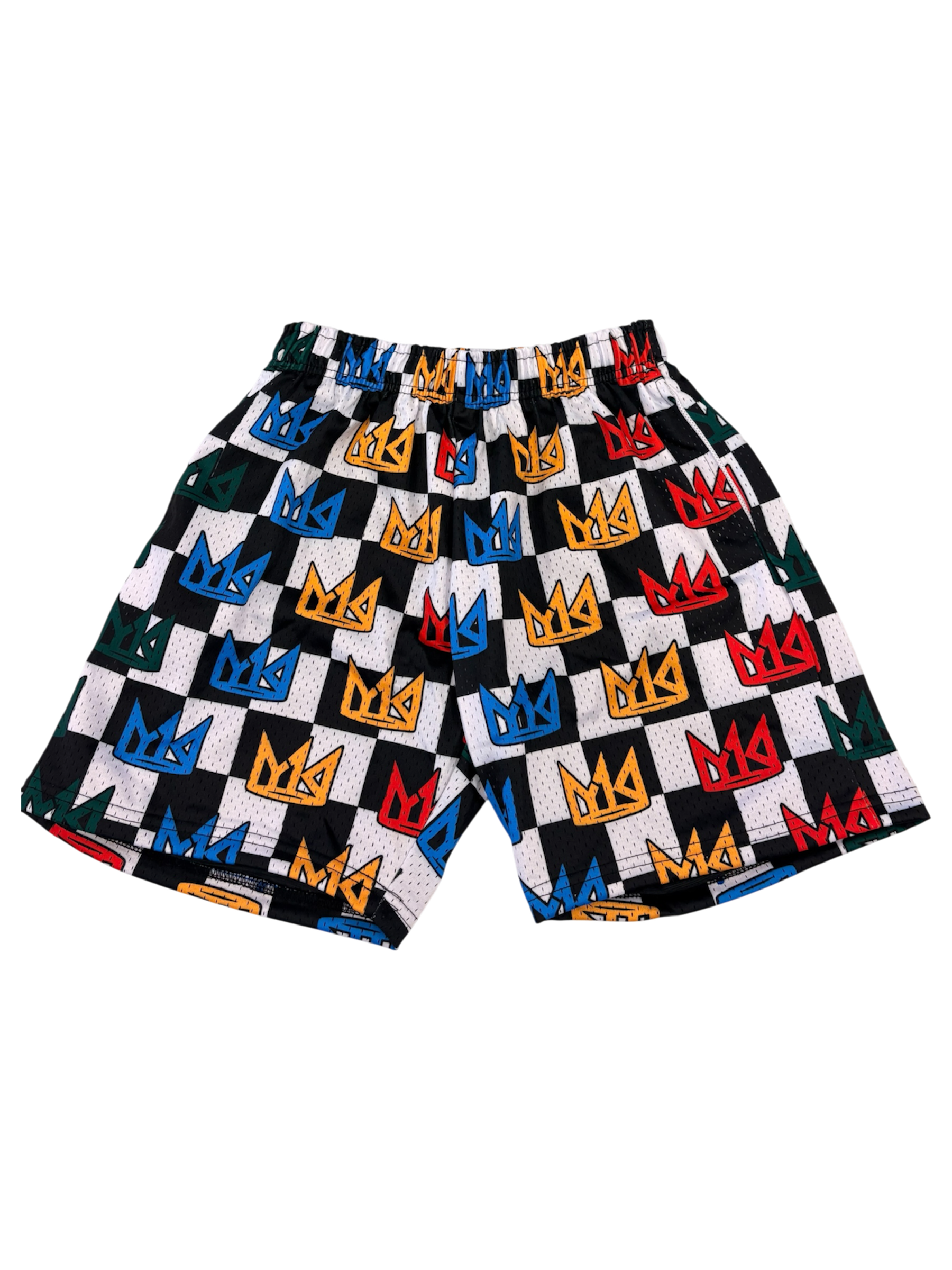 King Daddy Basketball Shorts YK1K Checkered Board