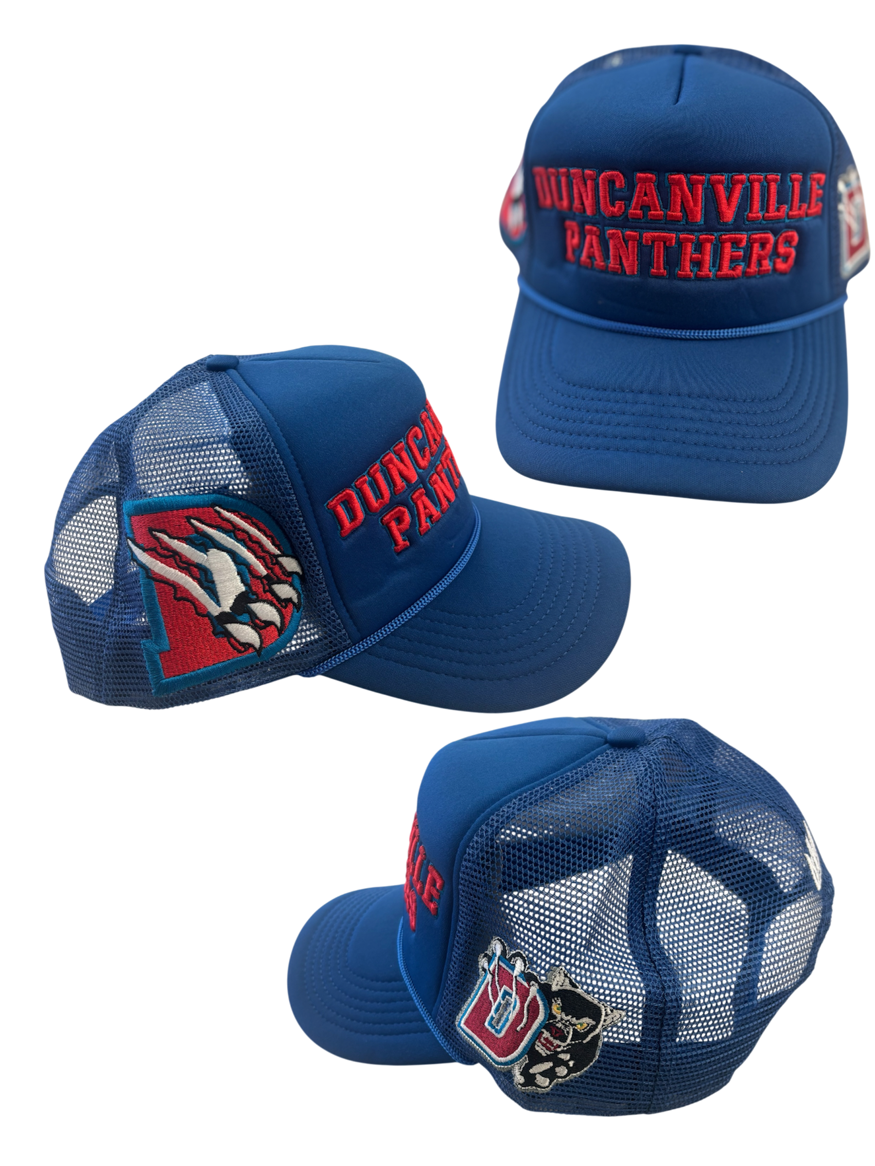 DUNCANVILLE HIGHSCHOOL TRUCKER HATS BLUE
