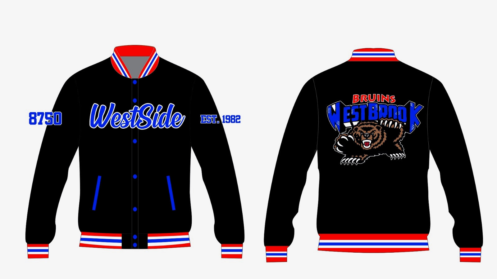 Westbrook YK1K SATIN VARSITY JACKET PRE-ORDER