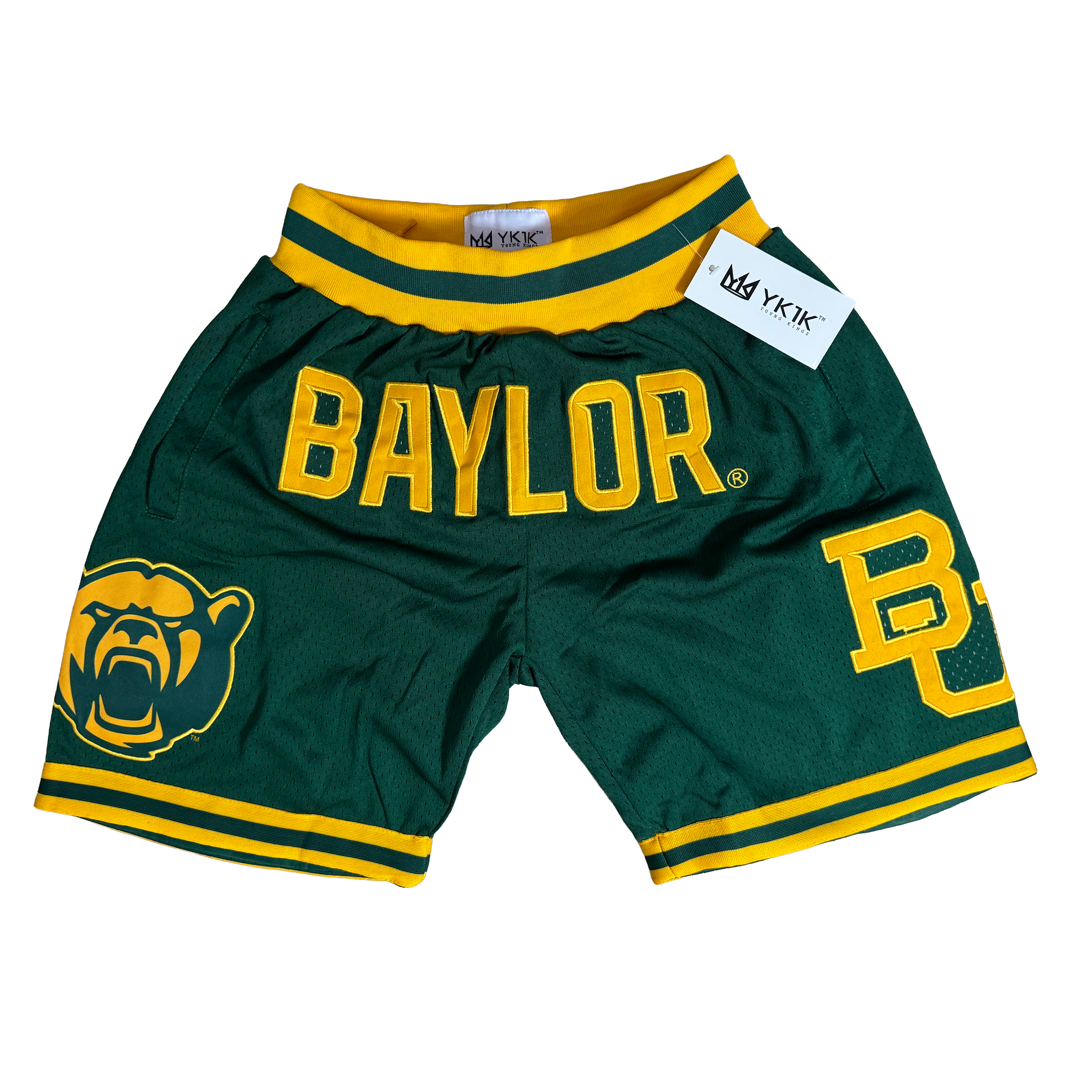 BAYLOR BASKETBALL SHORTS GREEN PRE-ORDER