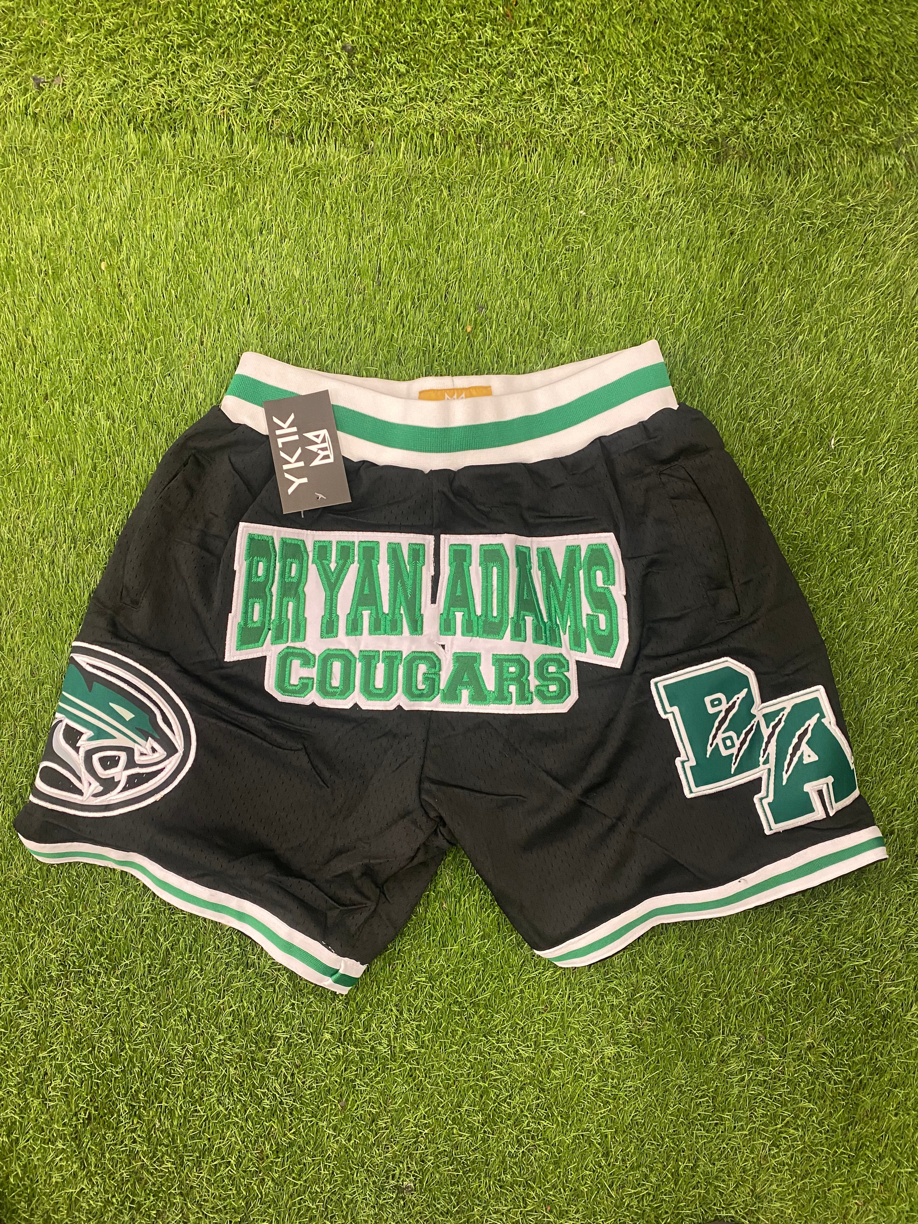 BRYAN ADAMS HIGH SCHOOL BASKETBALL SHORTS PRE-ORDER