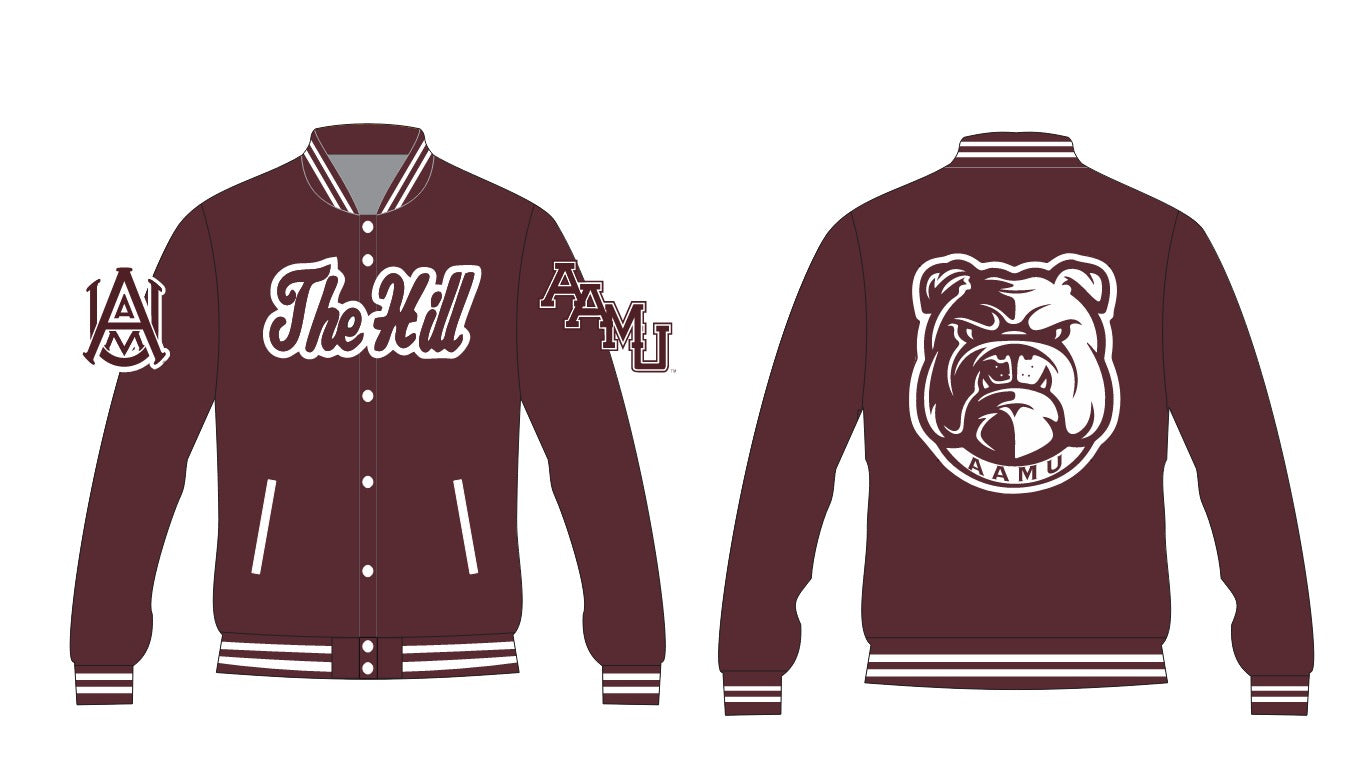AAMU YK1K SATIN VARSITY JACKET PRE-ORDER