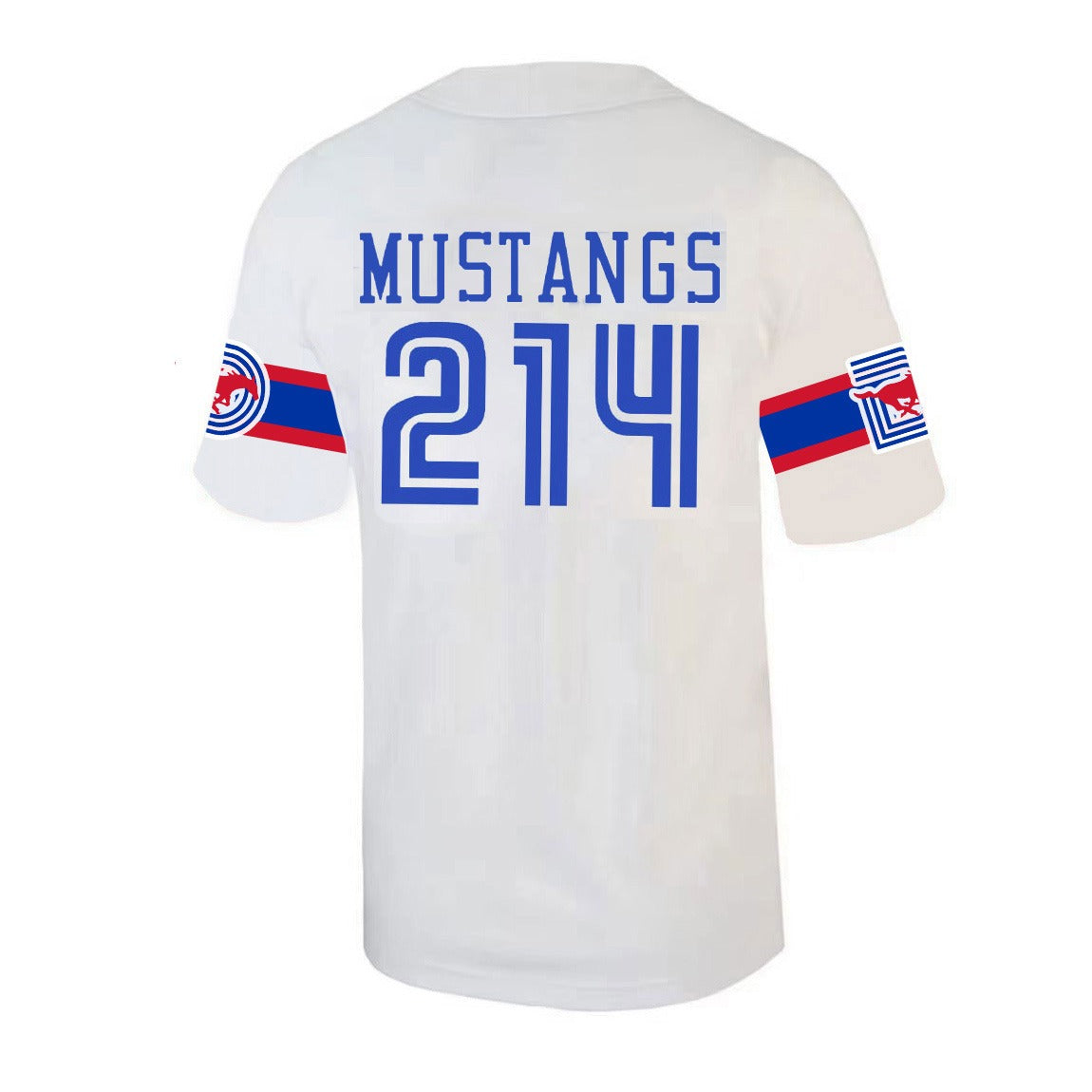 SMU FOOTBALL YOUTH JERSEY CHILDREN WHITE