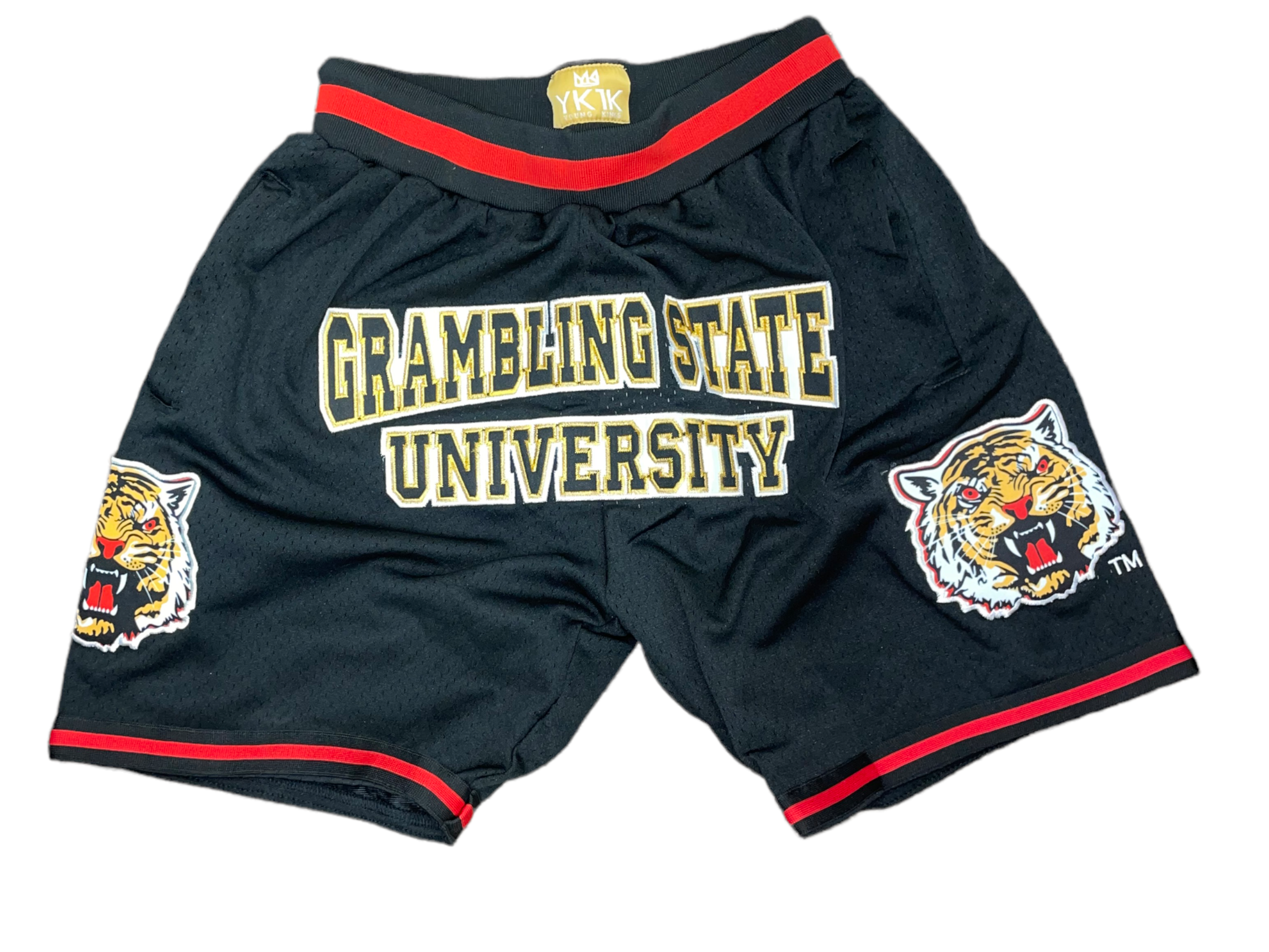 GRAMBLING STATE UNIVERSITY Basketball Shorts BLACK PRE-ORDER