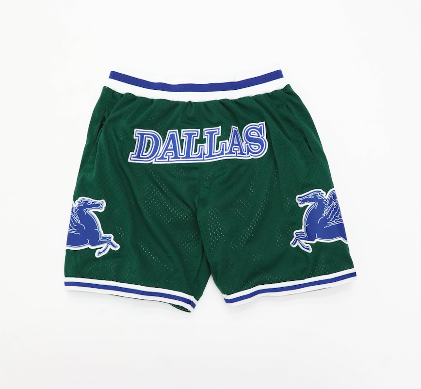 THIS IS DALLAS Basketball Shorts GREEN