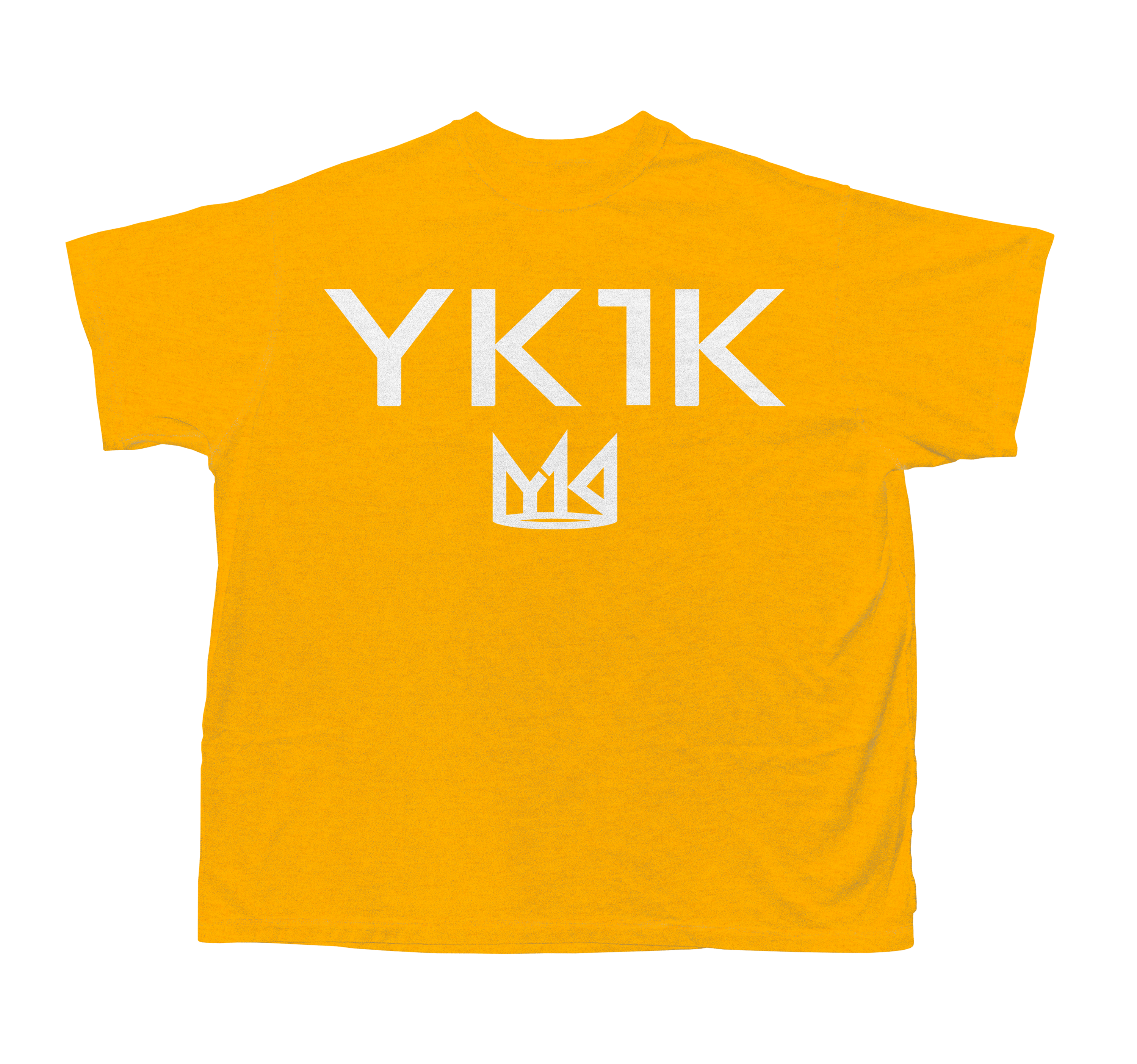 YK1K LOGO T-SHIRT GOLD