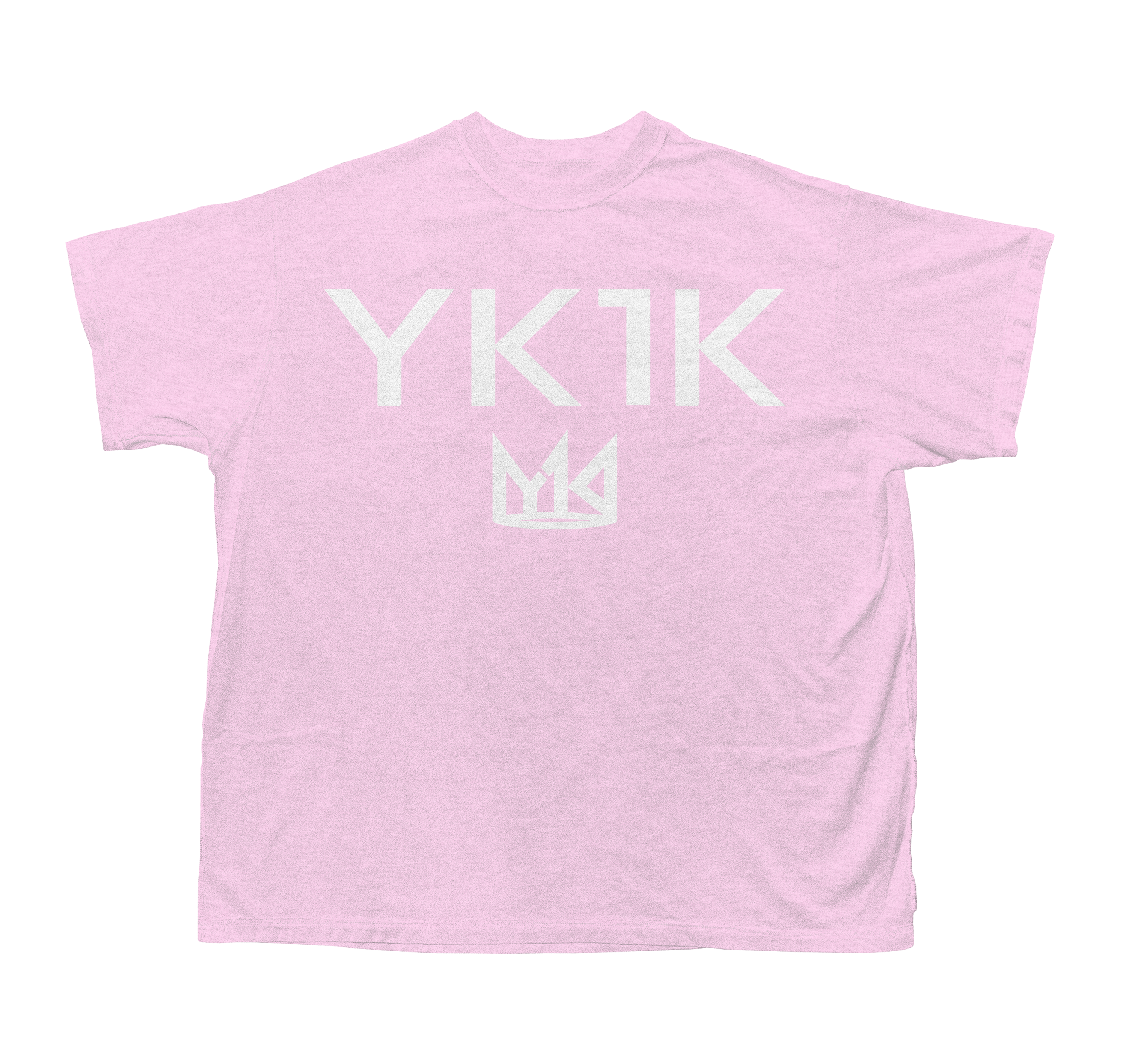 YK1K LOGO T-SHIRT PINK