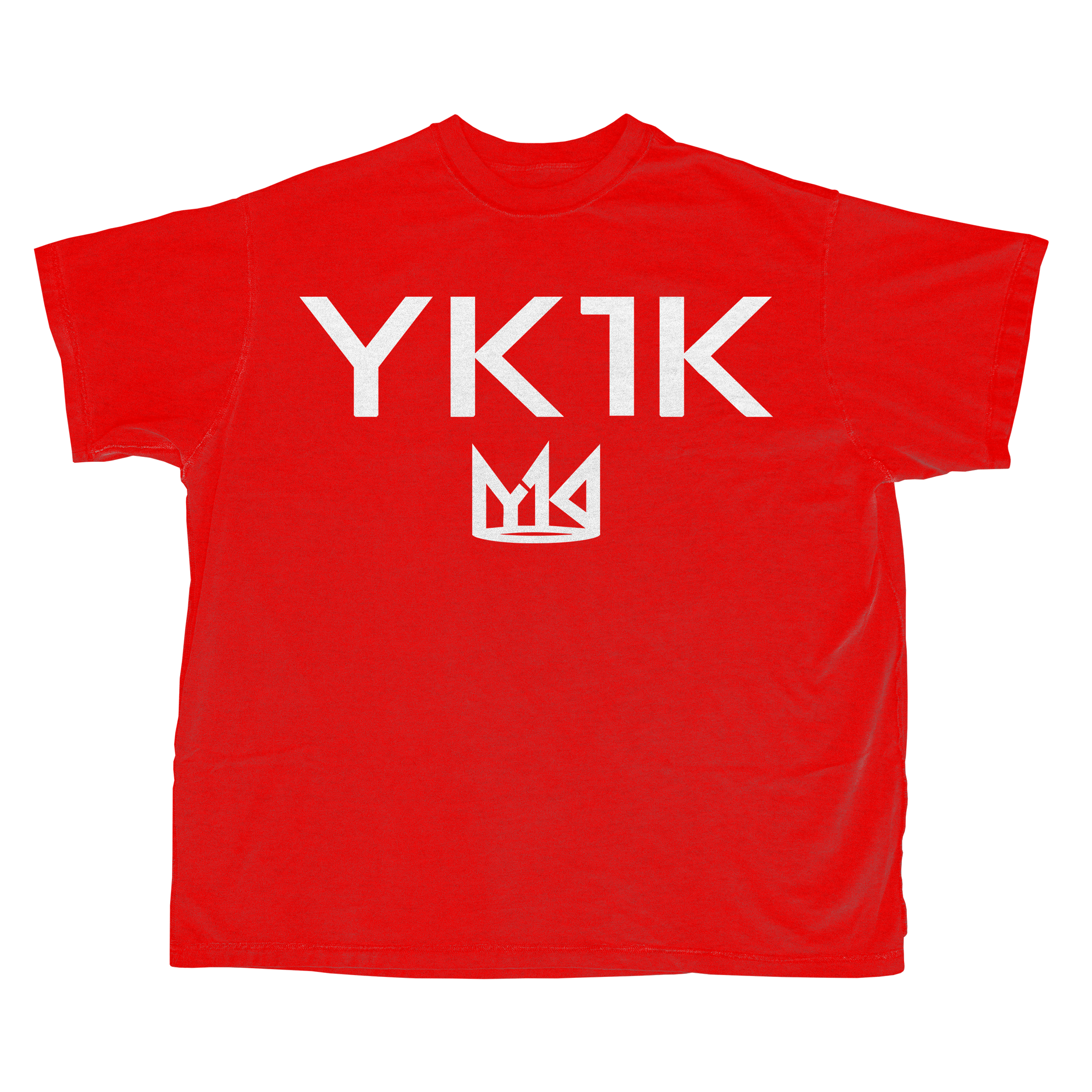 YK1K LOGO T-SHIRT RED