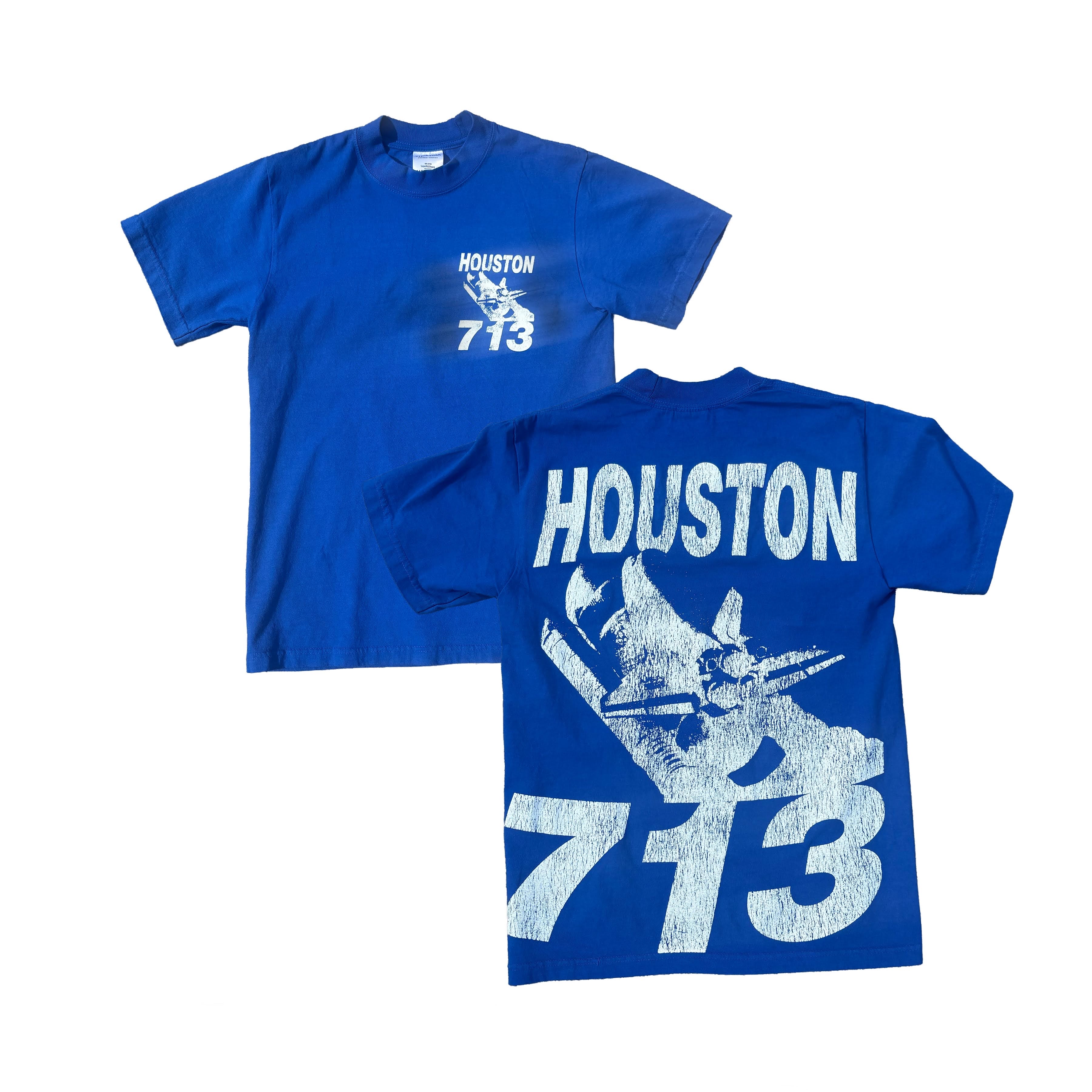 Houston 713 TSHIRT BLUE