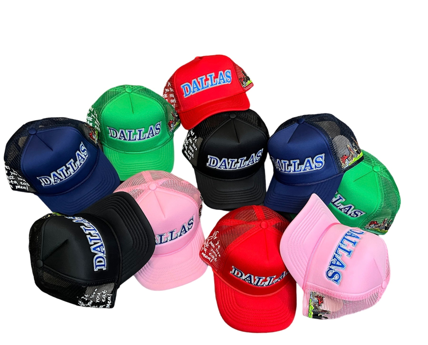 THIS IS DALLAS TRUCKER HATS