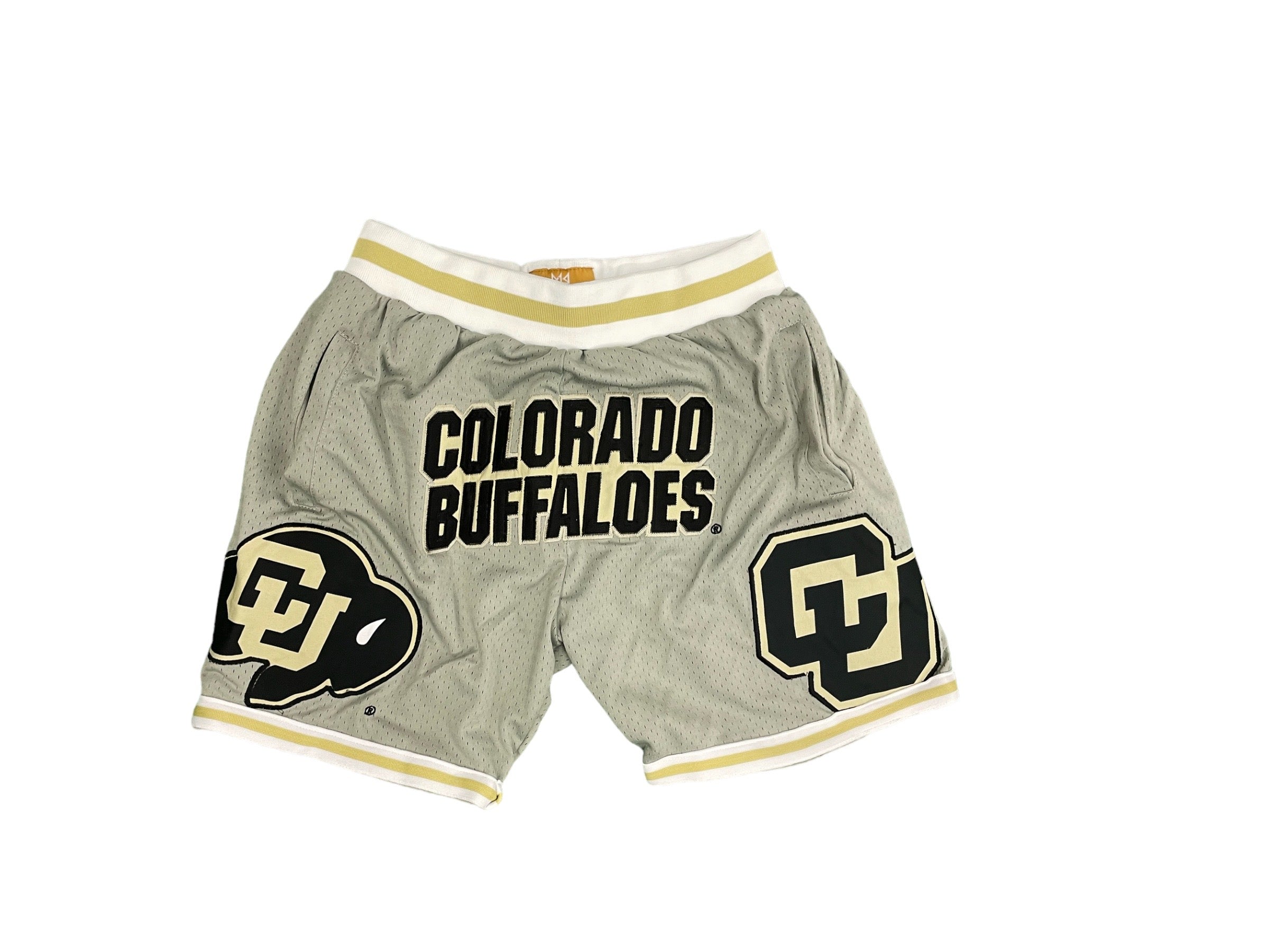 UNIVERSITY OF COLORADO BASKETBALL SHORTS GREY 2.0 PRE ORDER