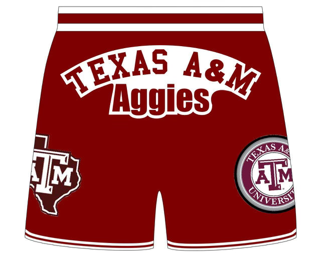 TEXAS A&M AGGIES BASKETBALL SHORTS PRE-ORDER
