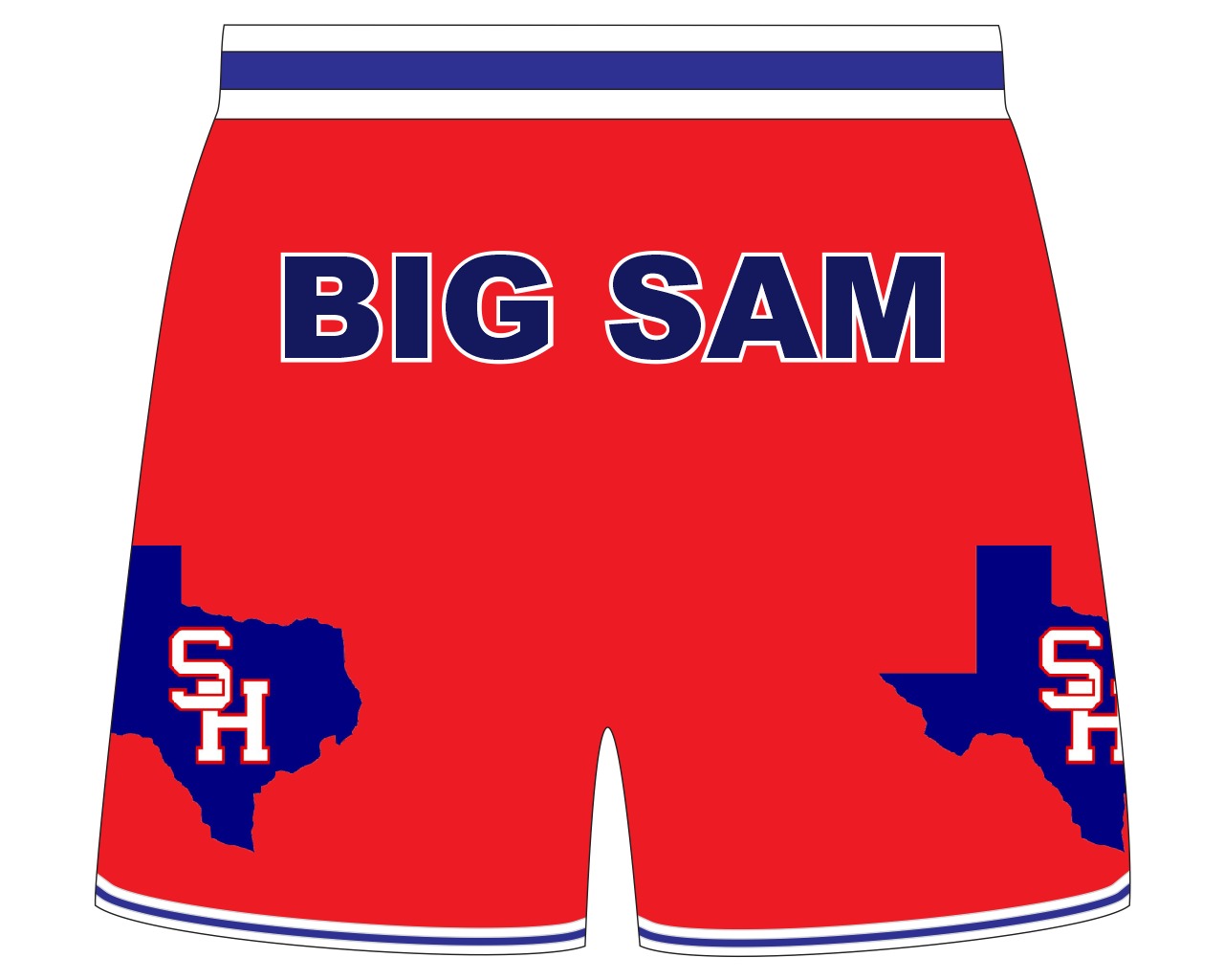 ARLINGTON SAM HOUSTON HIGH SCHOOL BASKETBALL SHORTS PRE ORDER