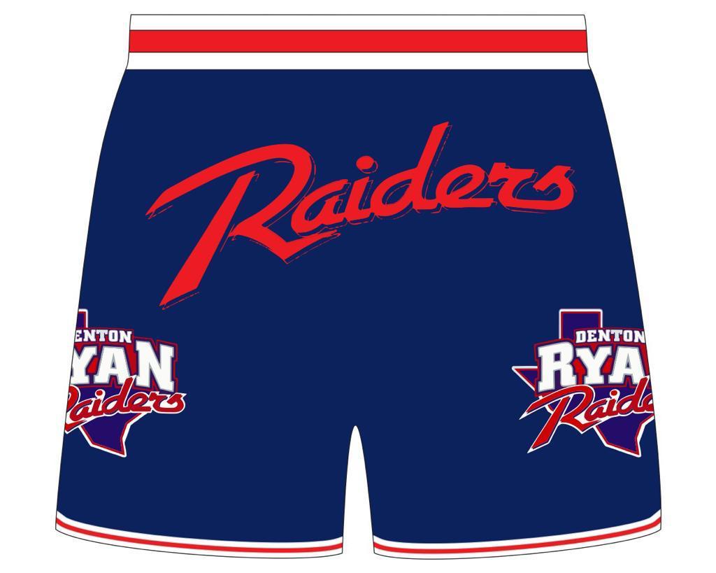 RYAN HIGH SCHOOL BASKETBALL SHORTS PRE-ORDER