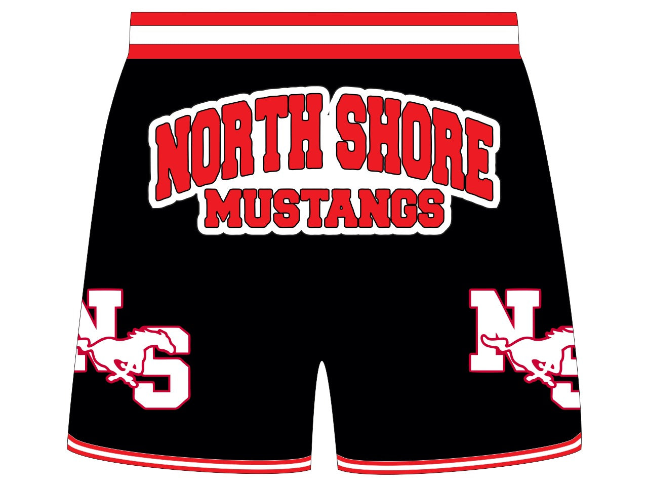 NORTH SHORE HIGH SCHOOL BASKETBALL SHORTS PRE-ORDER