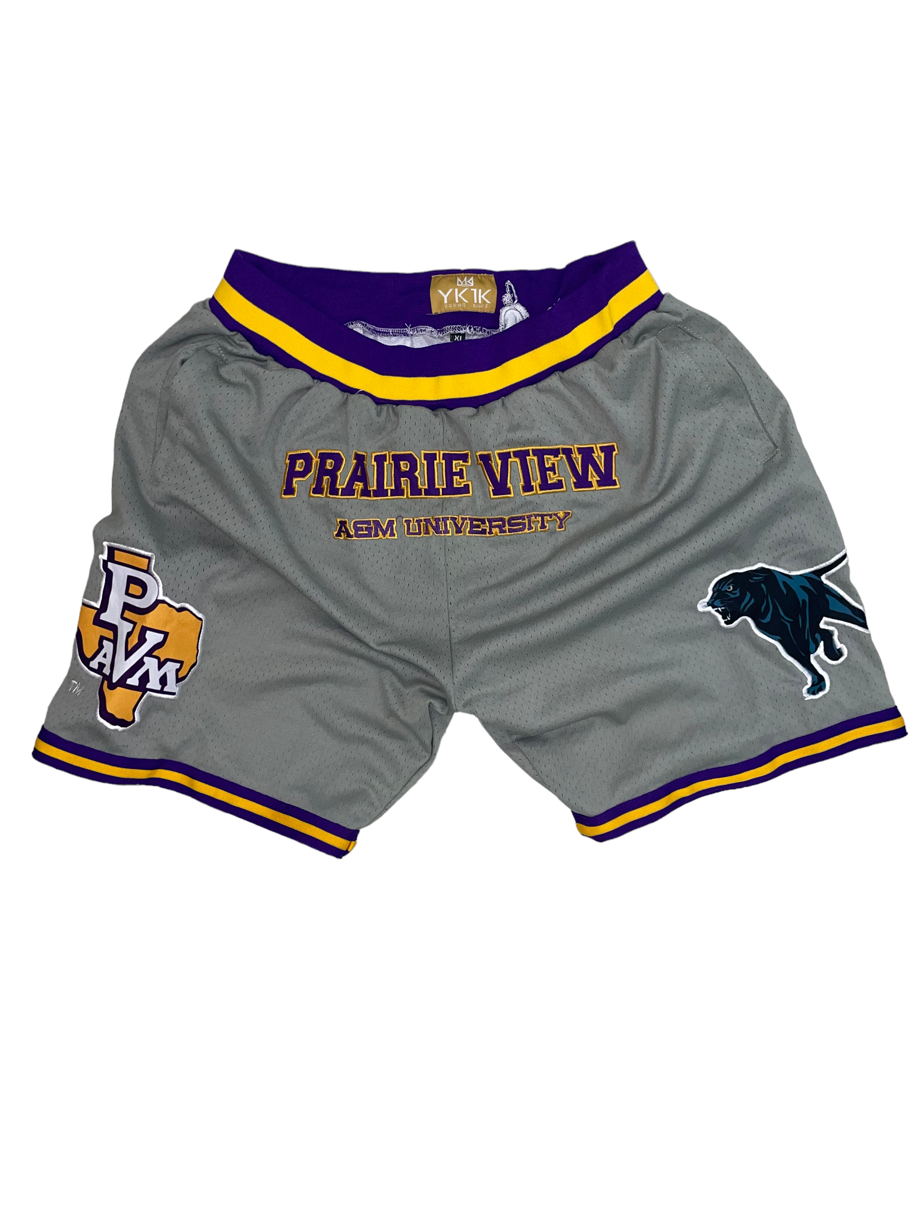 PVAMU BASKETBALL SHORTS GREY PRE-ORDER
